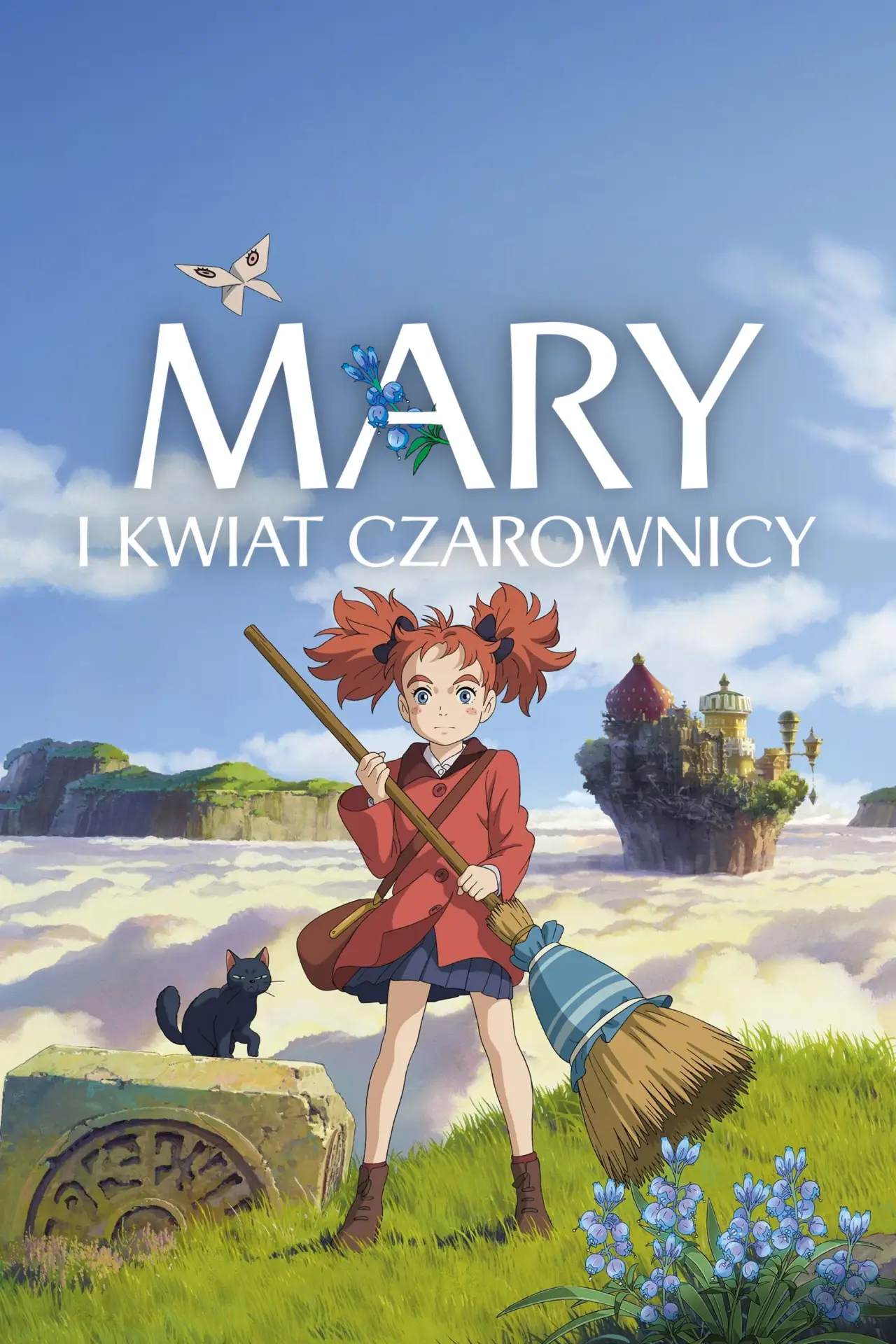 Plakat filmowy "Mary i kwiat czarownicy"