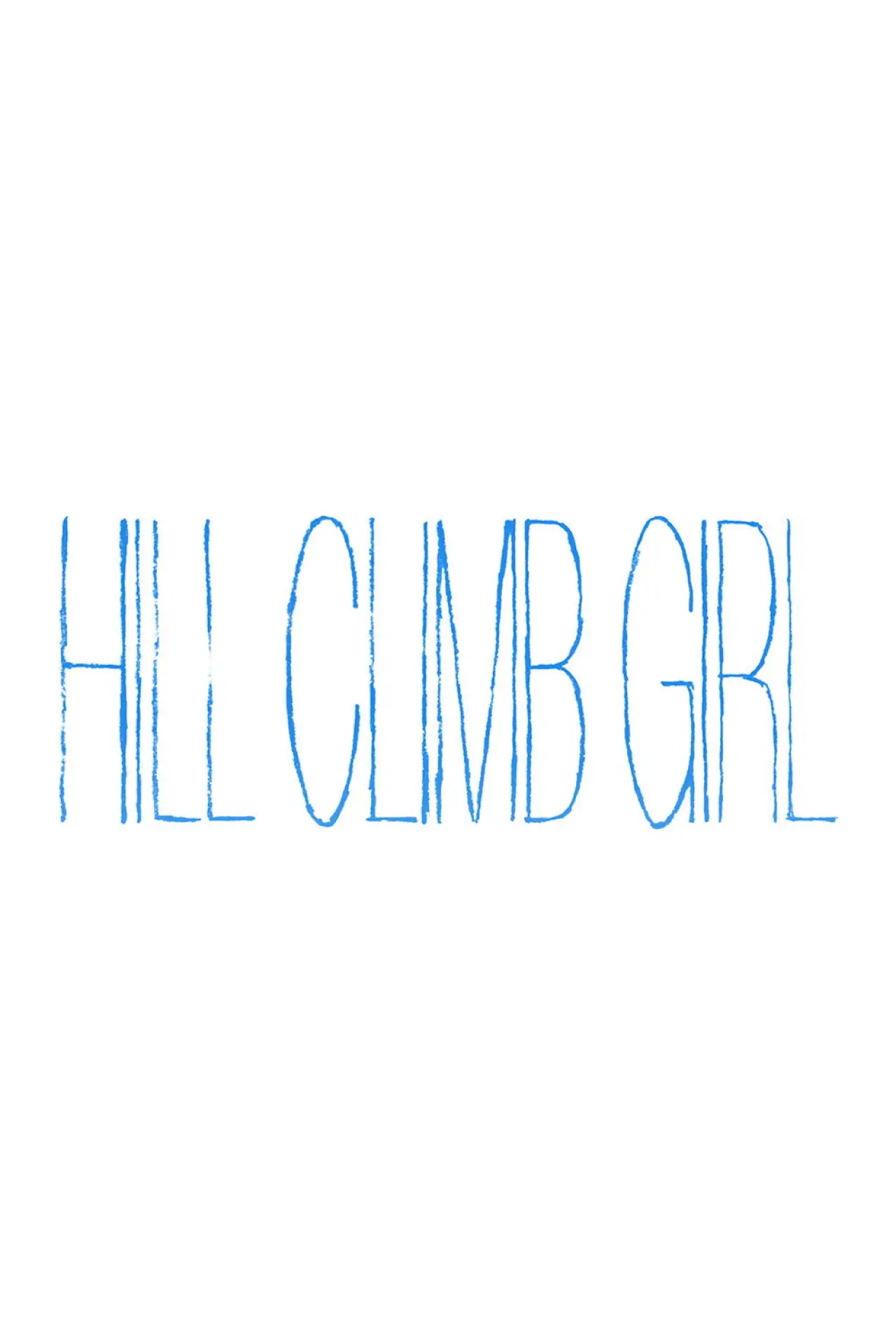 Plakat filmowy "HILL CLIMB GIRL"