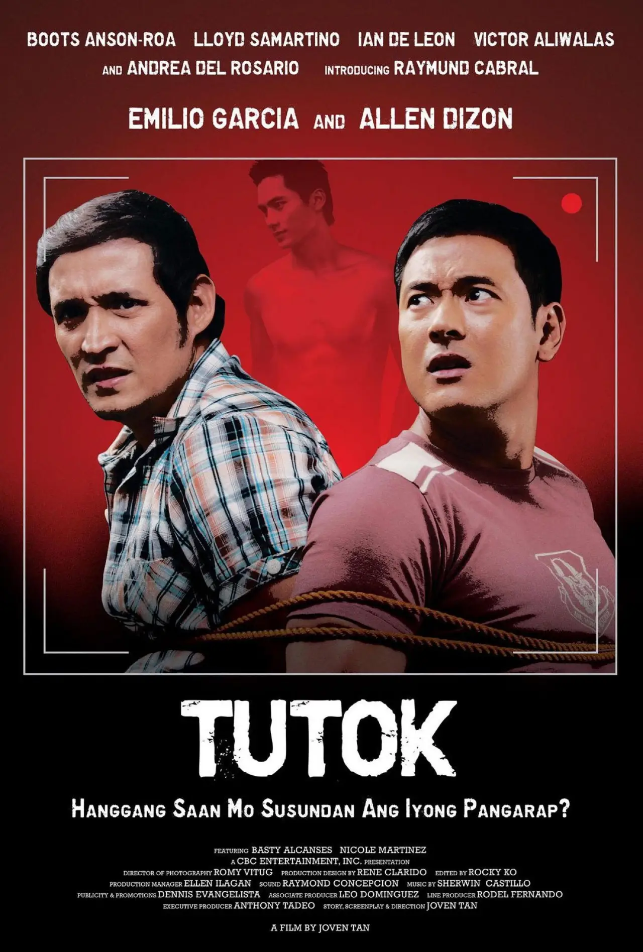 Plakat filmowy "Tutok"