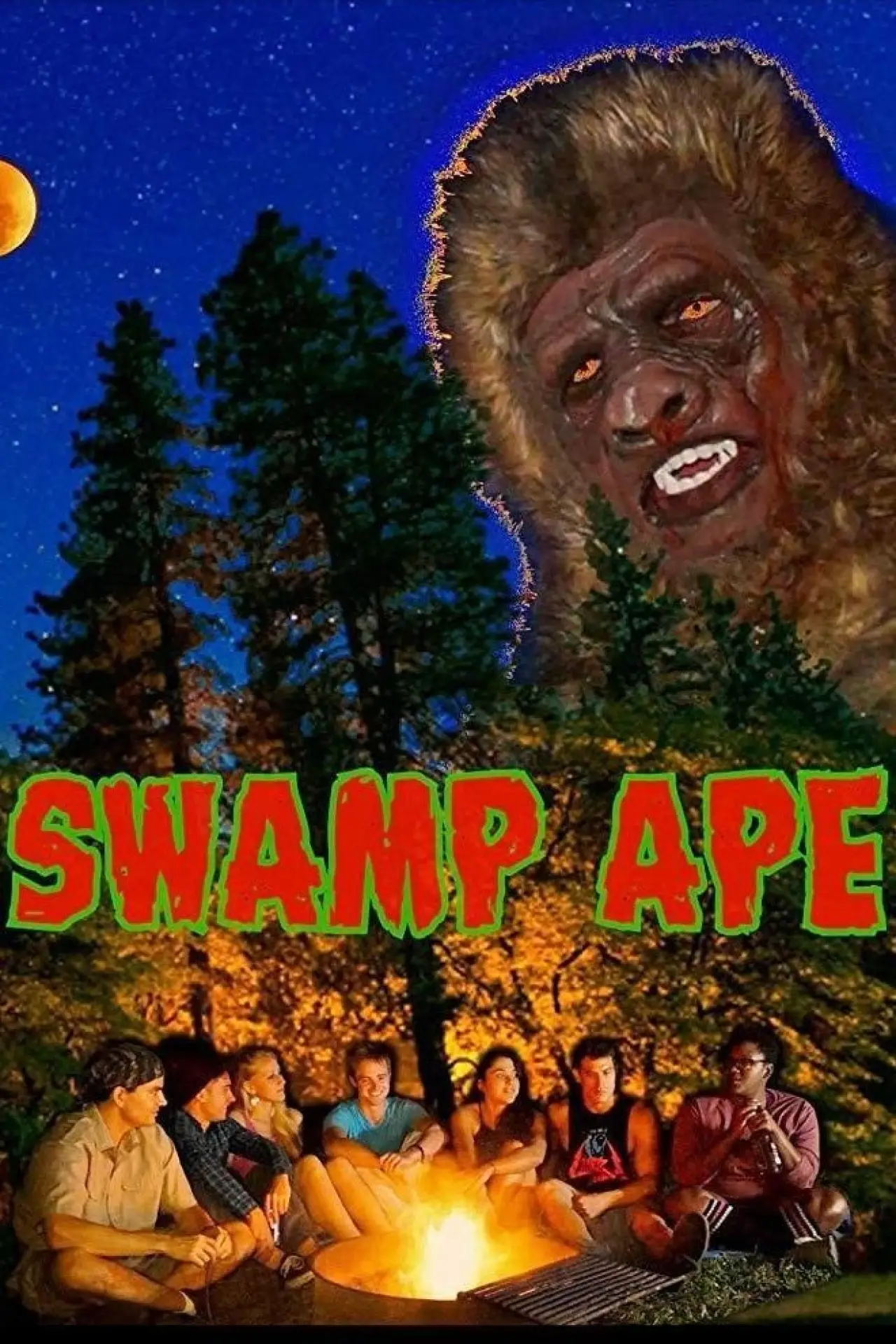 Plakat filmowy "Swamp Ape"
