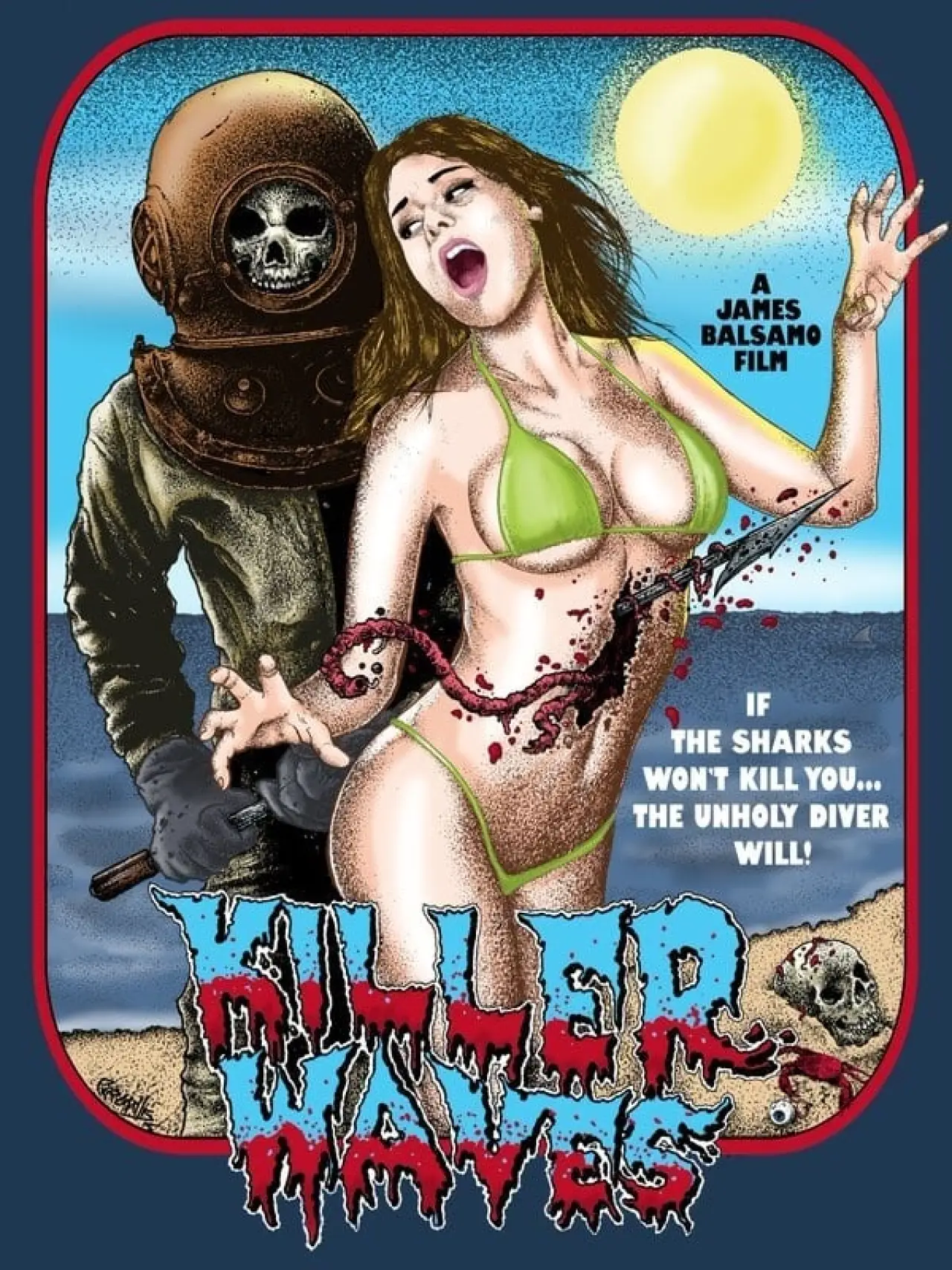 Plakat filmowy "Killer Waves"
