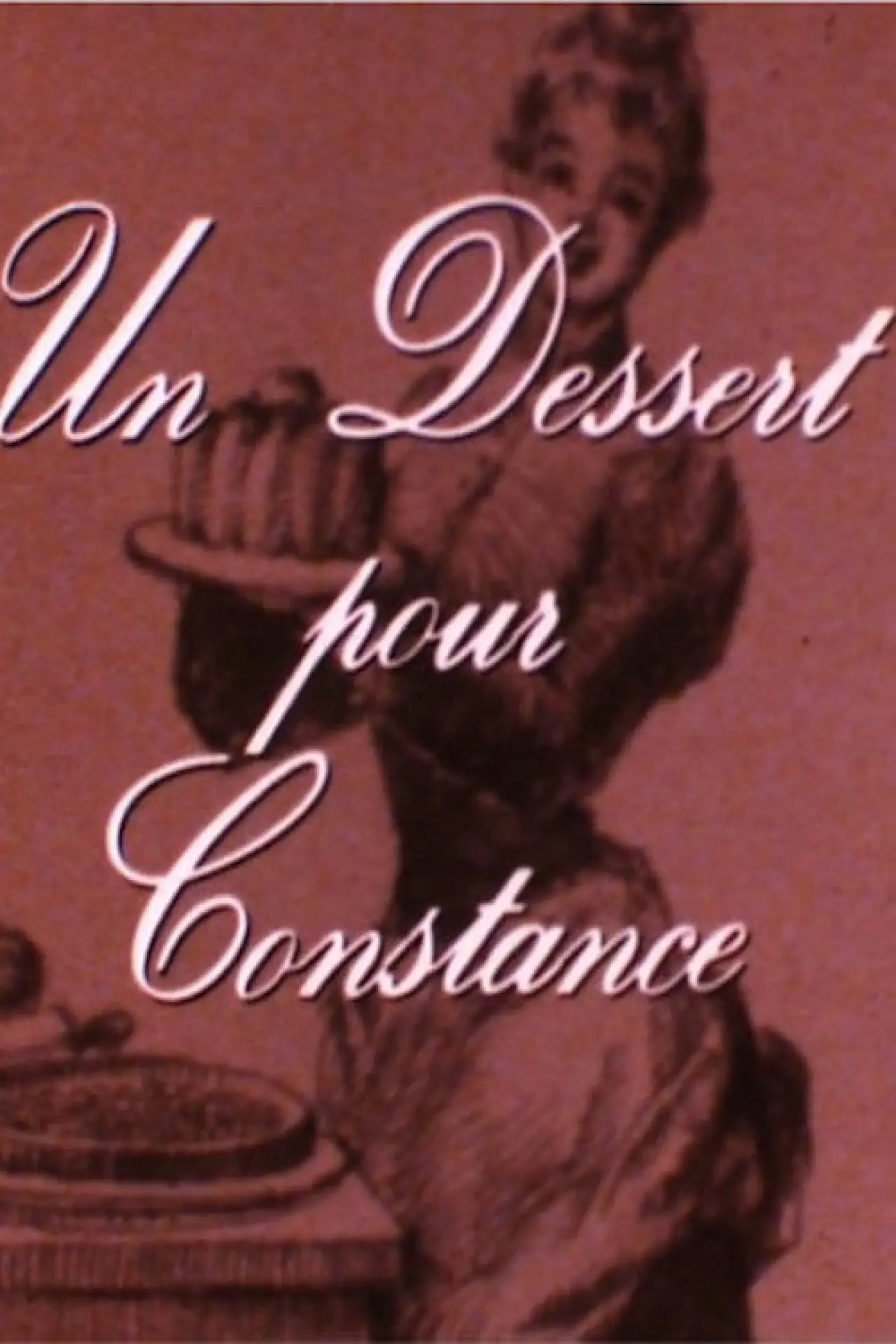 Plakat filmowy "Un dessert pour Constance"