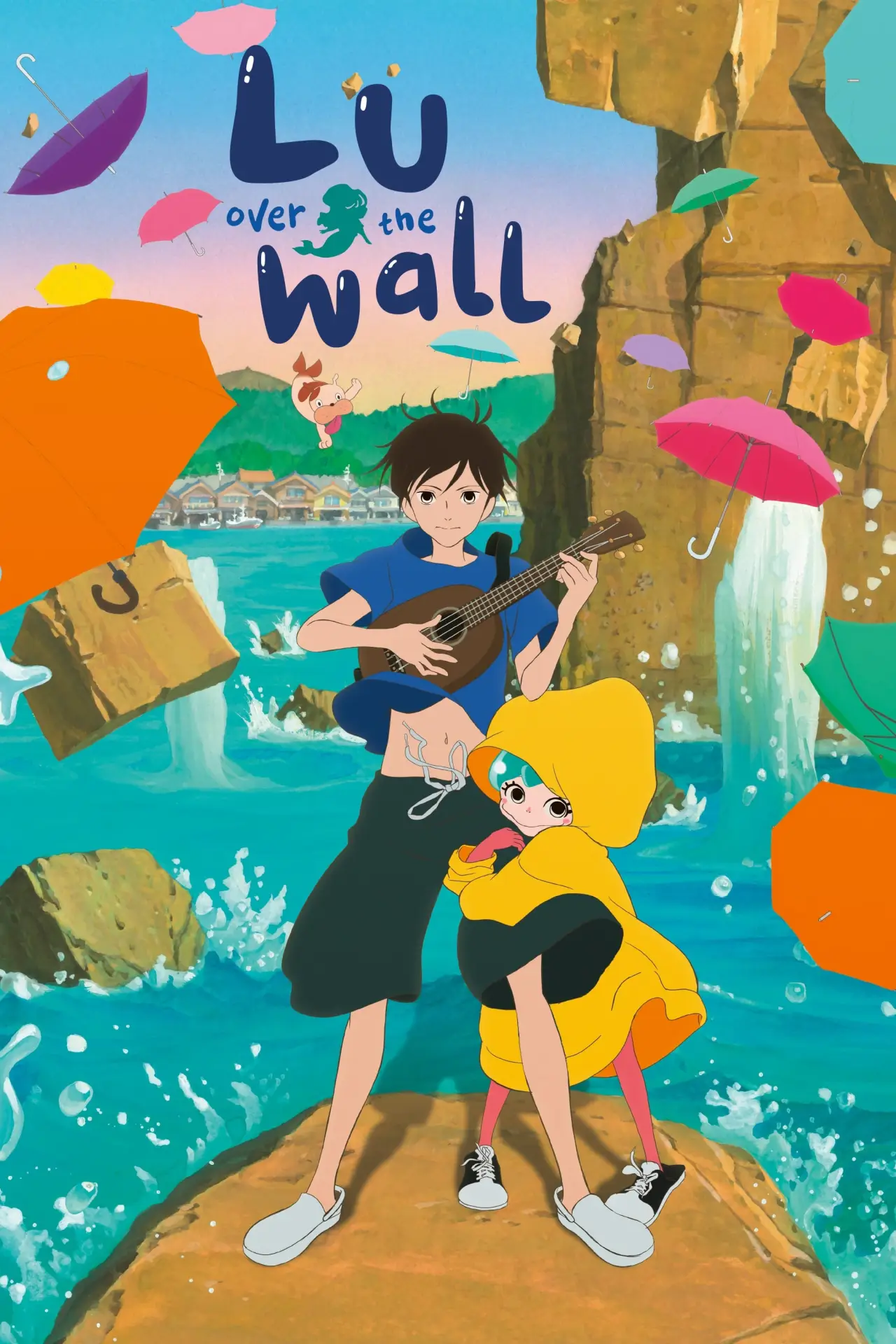 Plakat filmowy "夜明け告げるルーのうた"