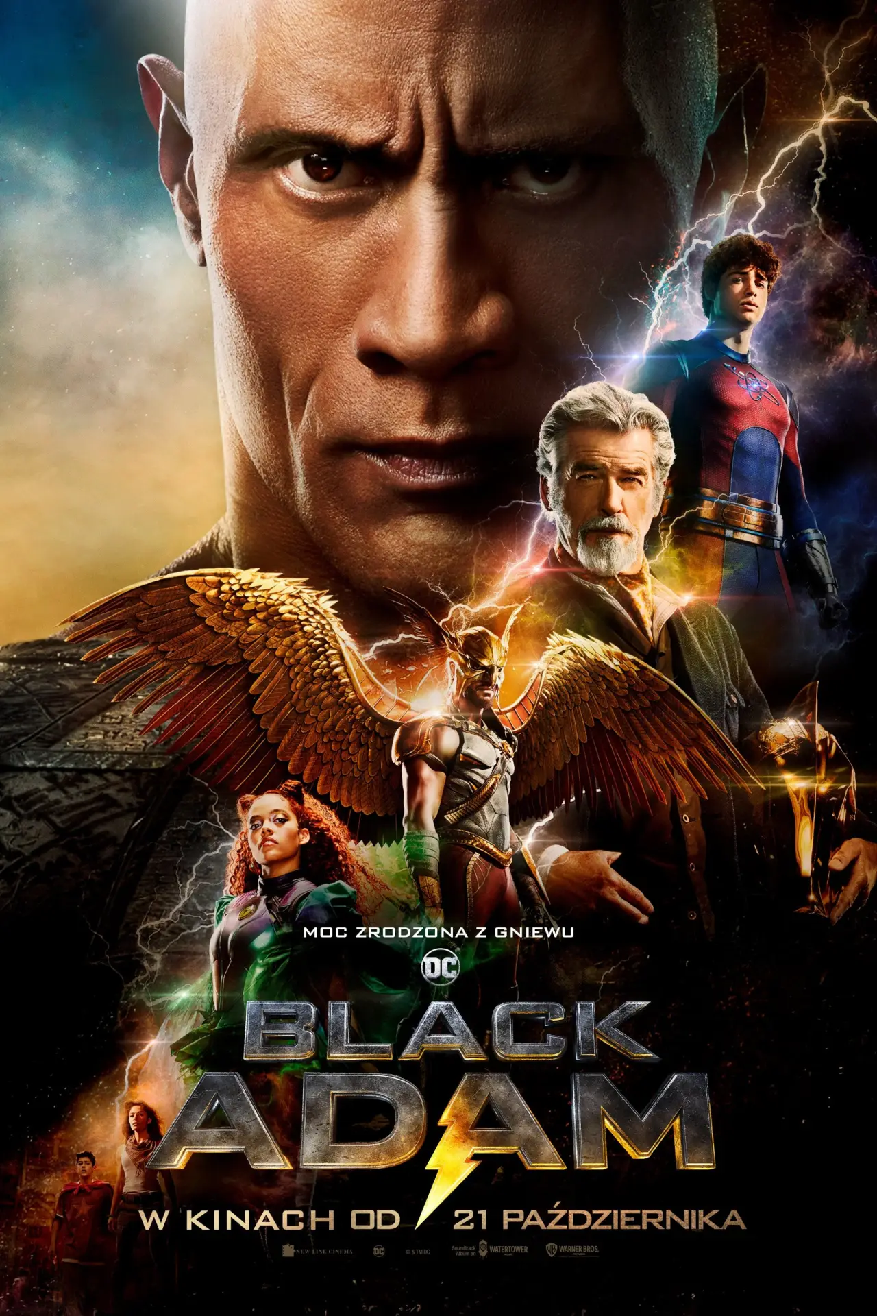 Plakat filmowy "Black Adam"