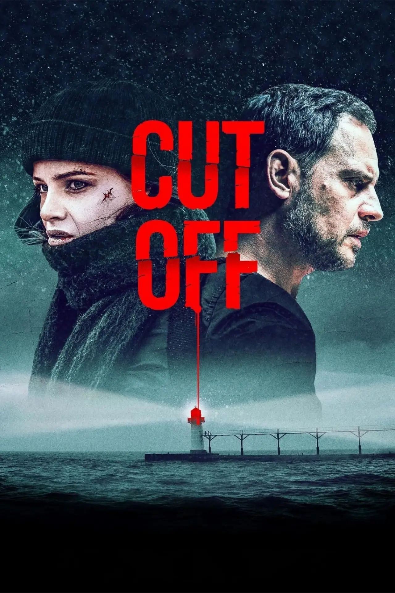 Plakat filmowy "Odcięci"