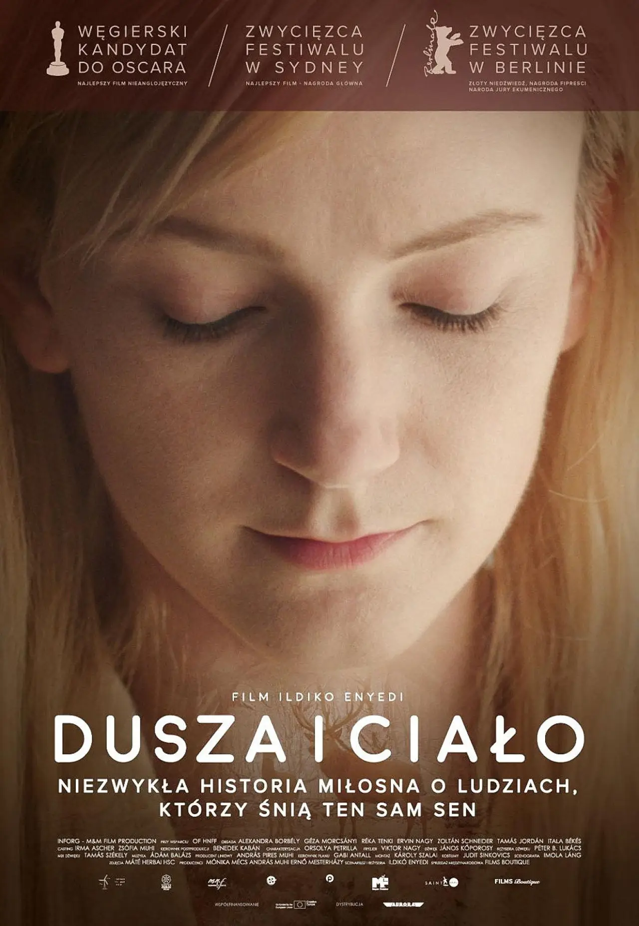 Plakat filmowy "Dusza i ciało"