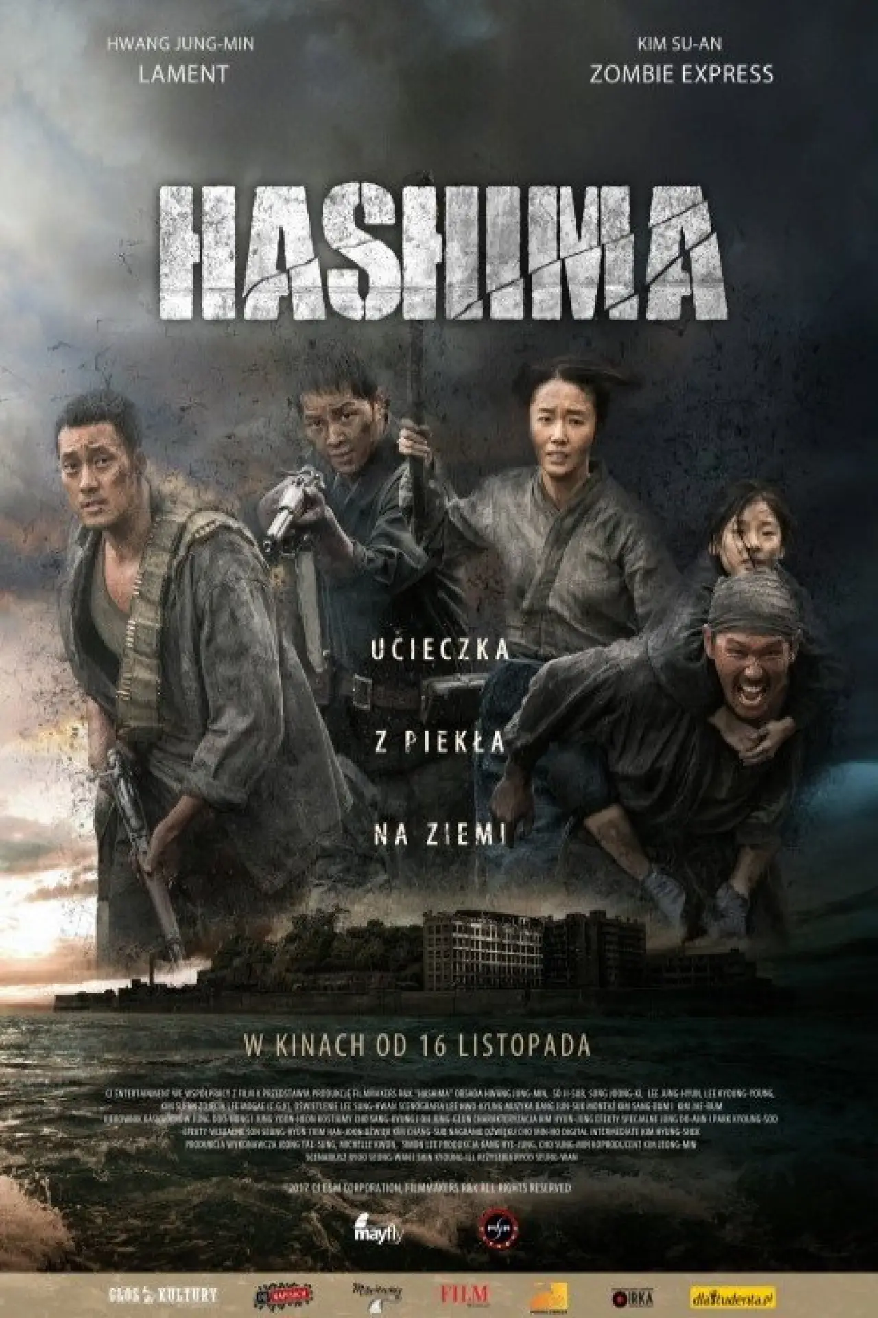 Plakat filmowy "Hashima"