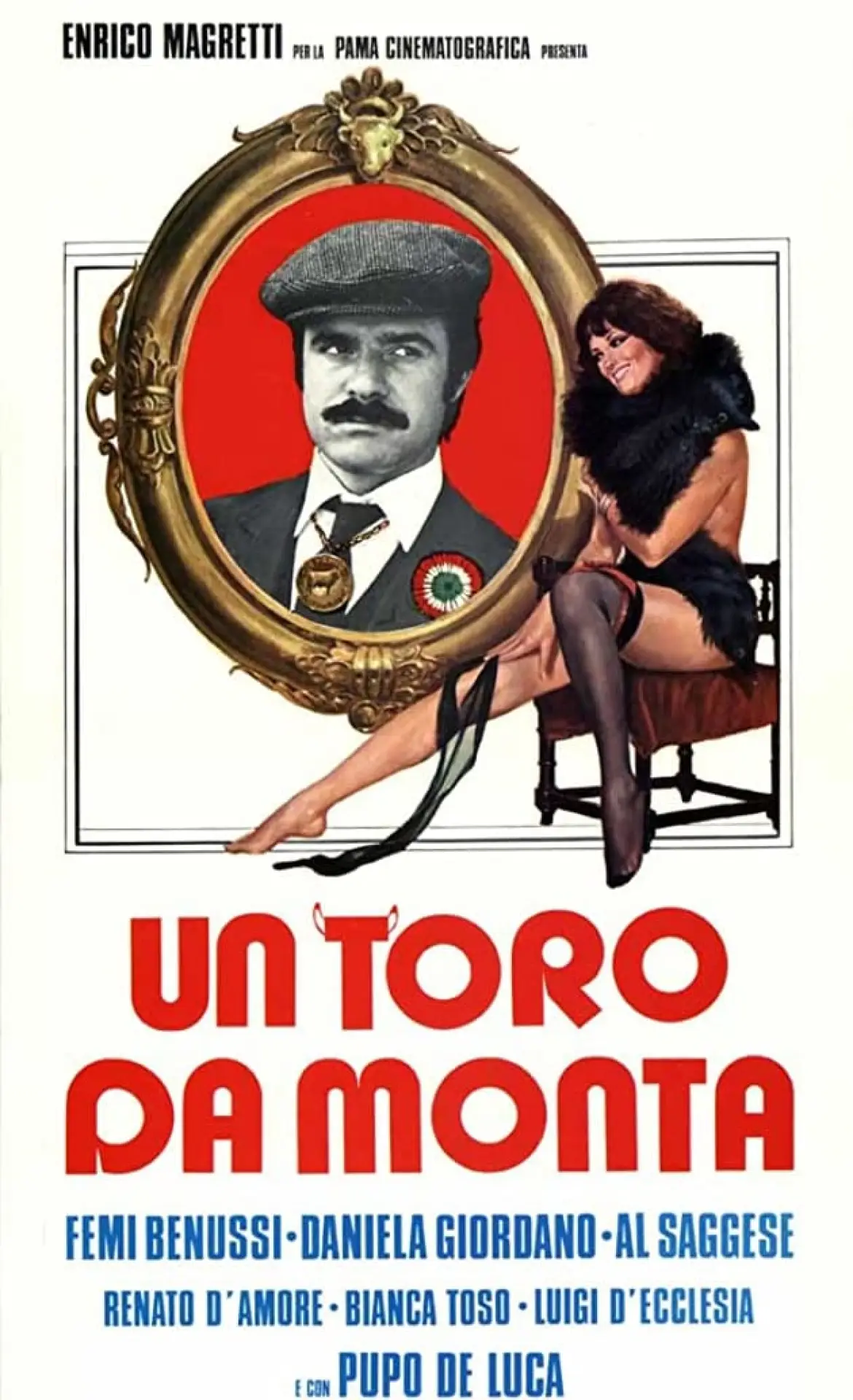 Plakat filmowy "Un toro da monta"
