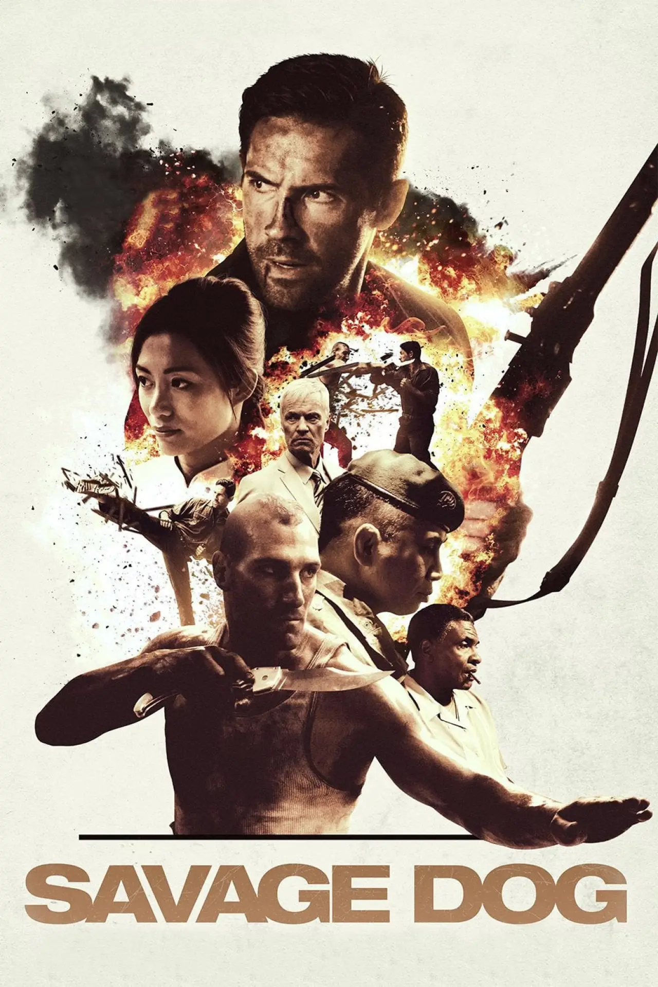 Plakat filmowy "Wściekły Pies"