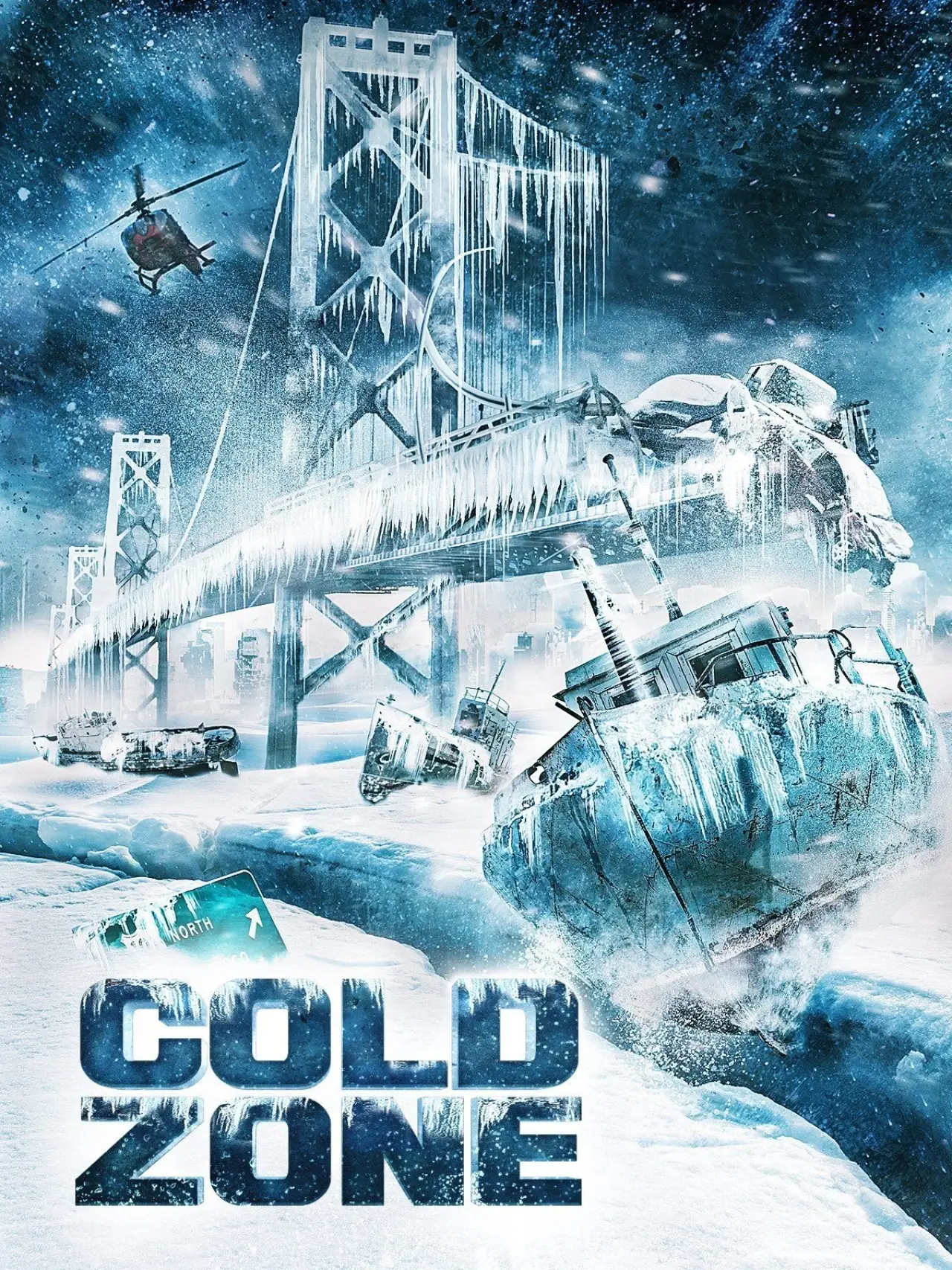 Plakat filmowy "Cold Zone"