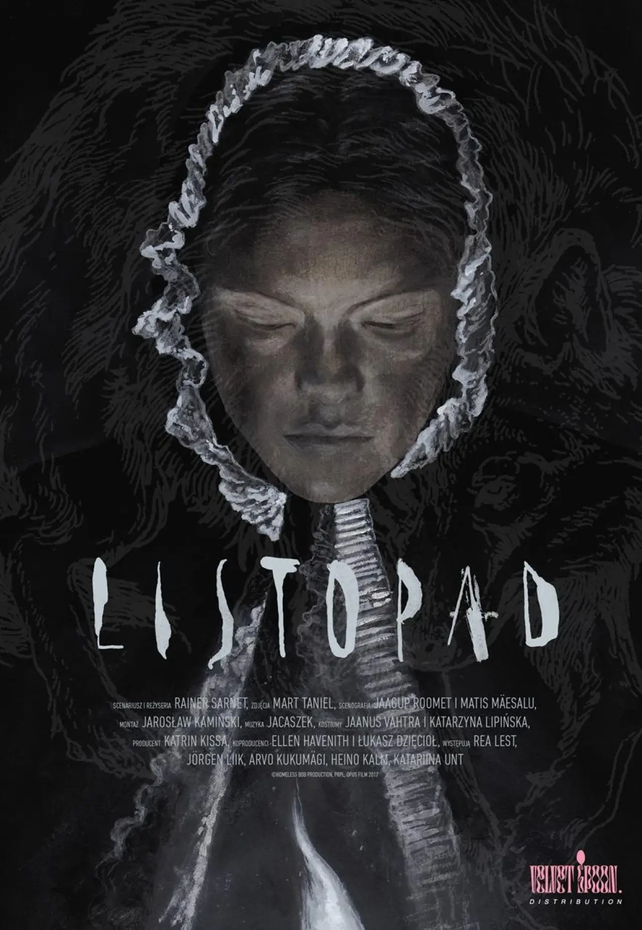 Plakat filmowy "Listopad"
