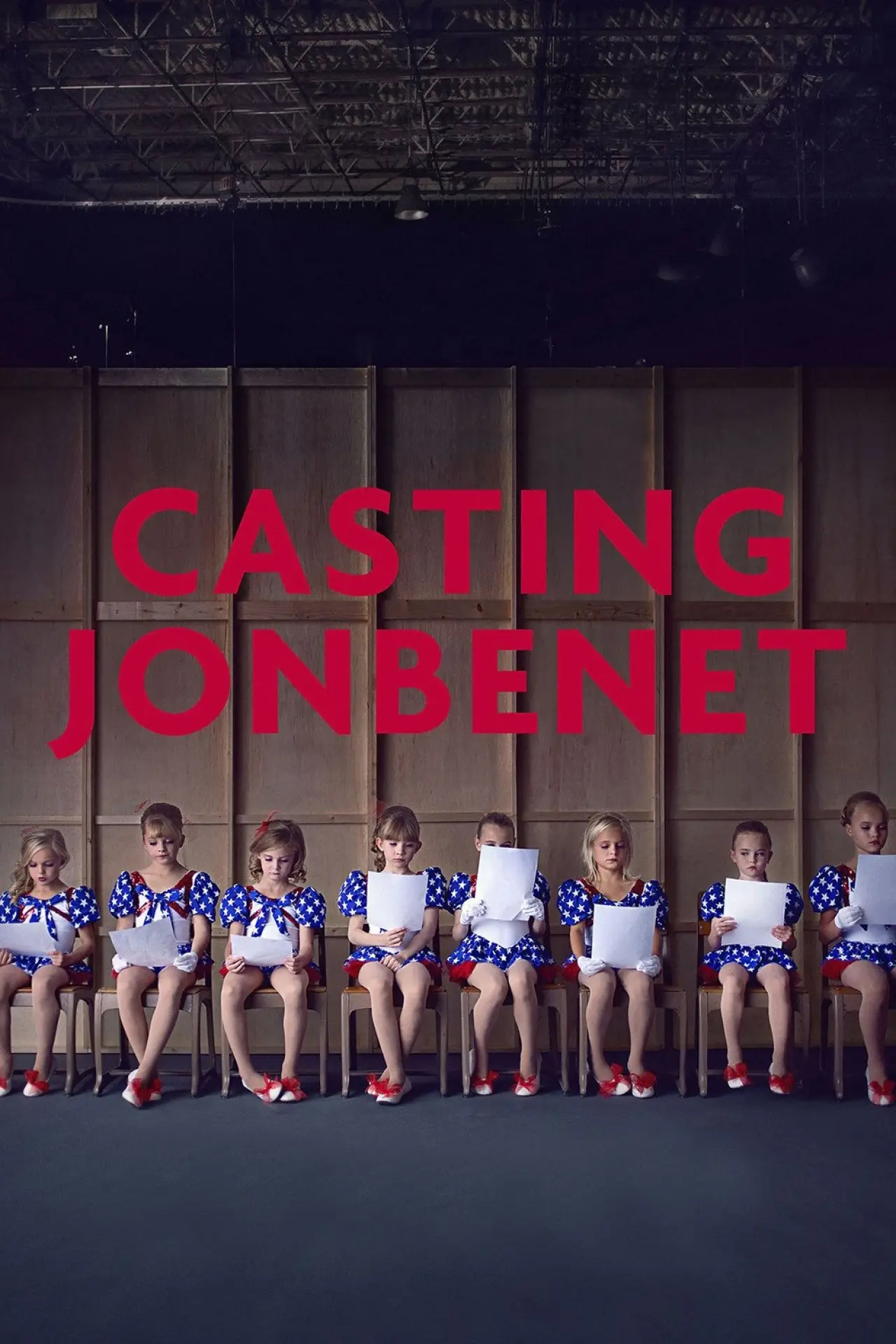 Plakat filmowy "Casting na JonBenét"