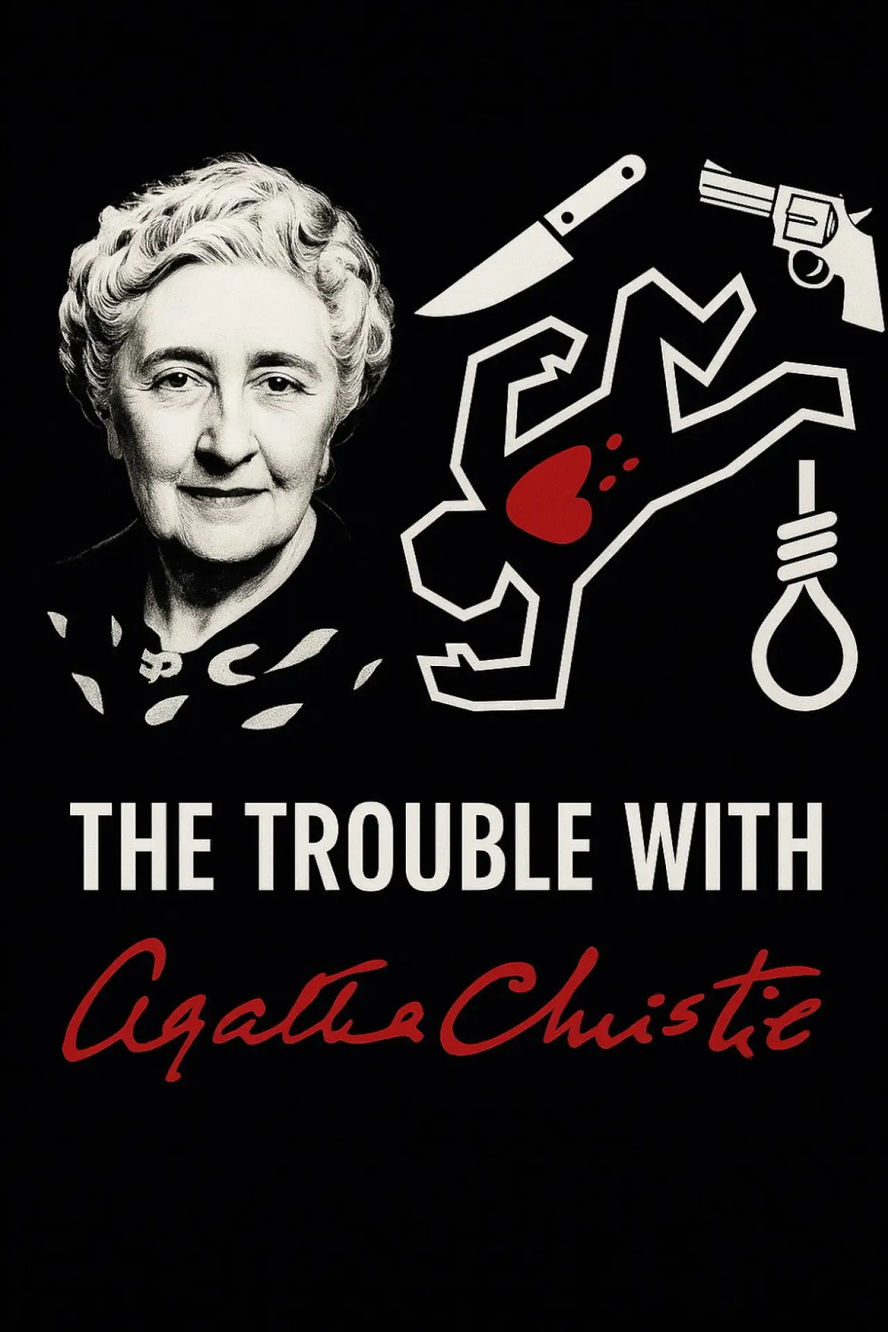 Plakat filmowy "The Trouble With Agatha Christie"