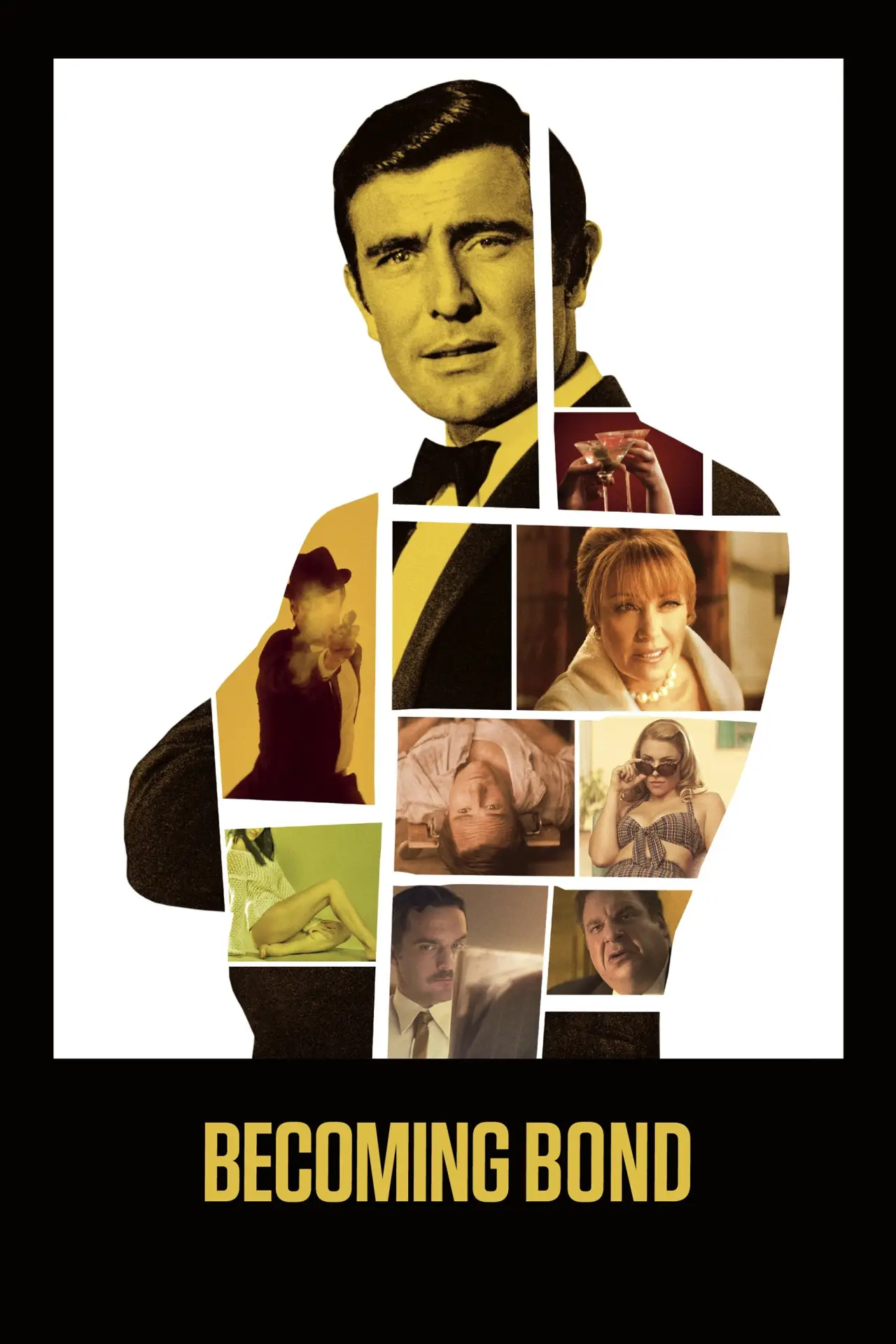 Plakat filmowy "Becoming Bond"