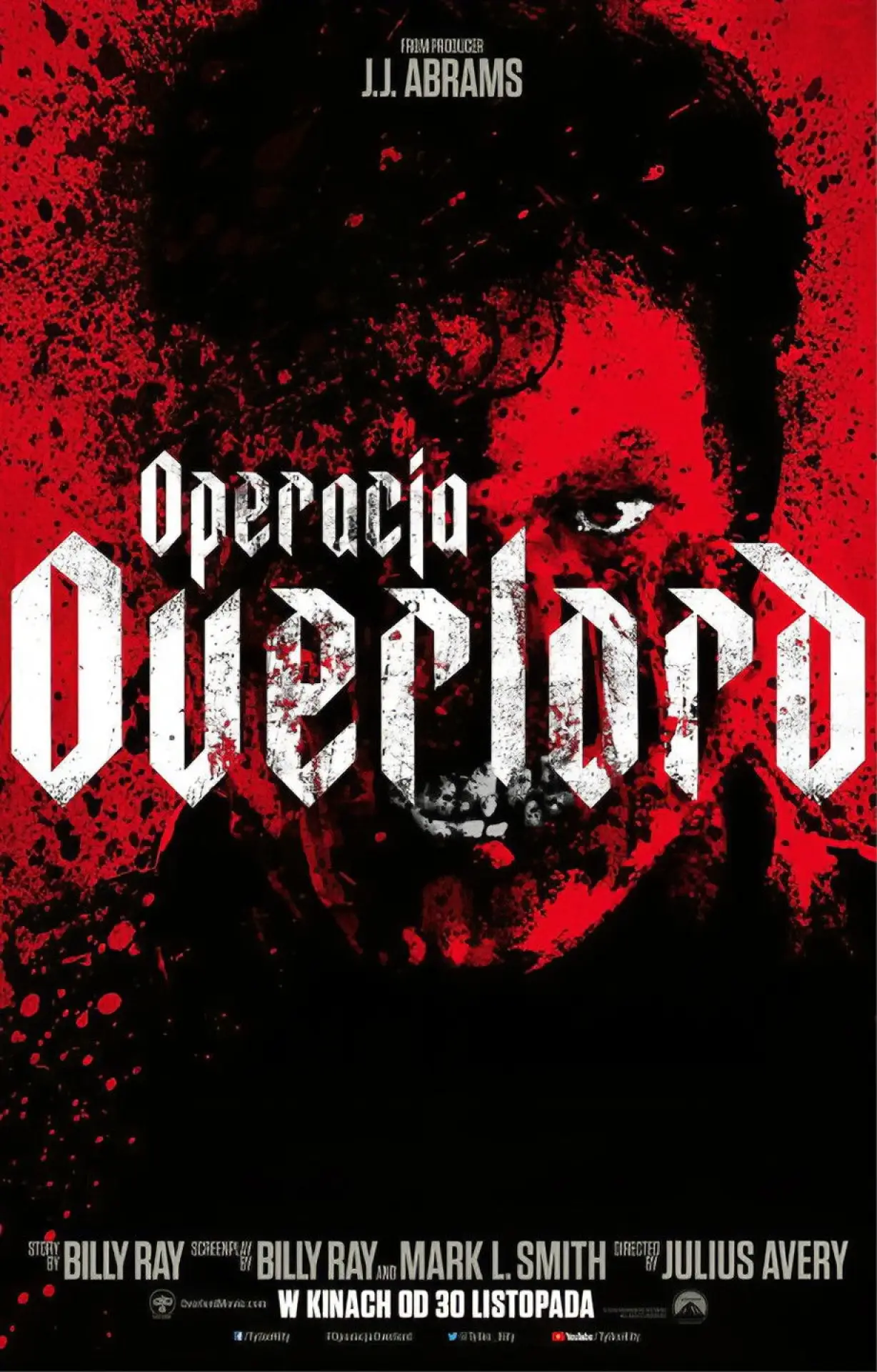 Plakat filmowy "Operacja Overlord"