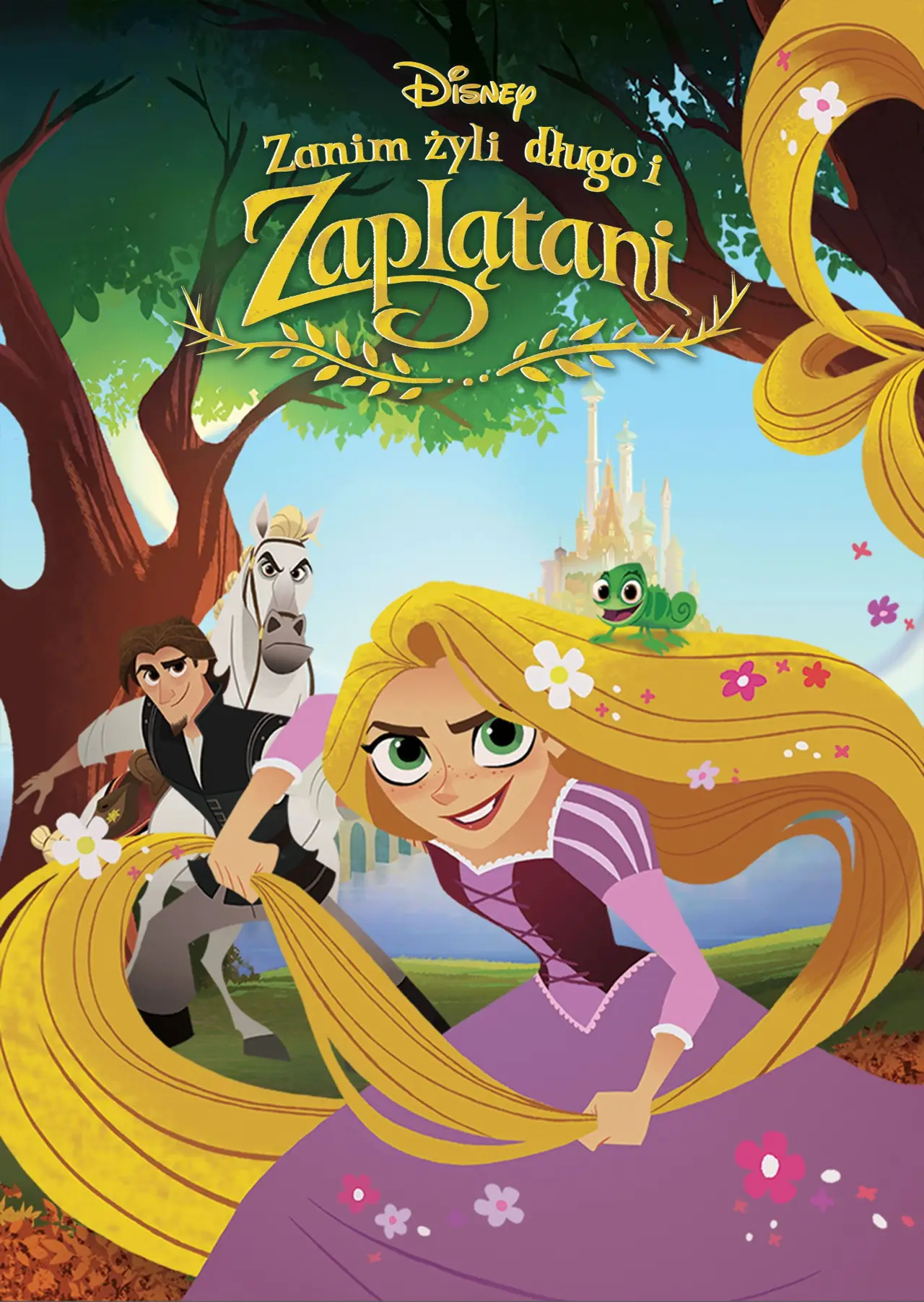 Plakat filmowy "Zanim żyli długo i zaplątani"