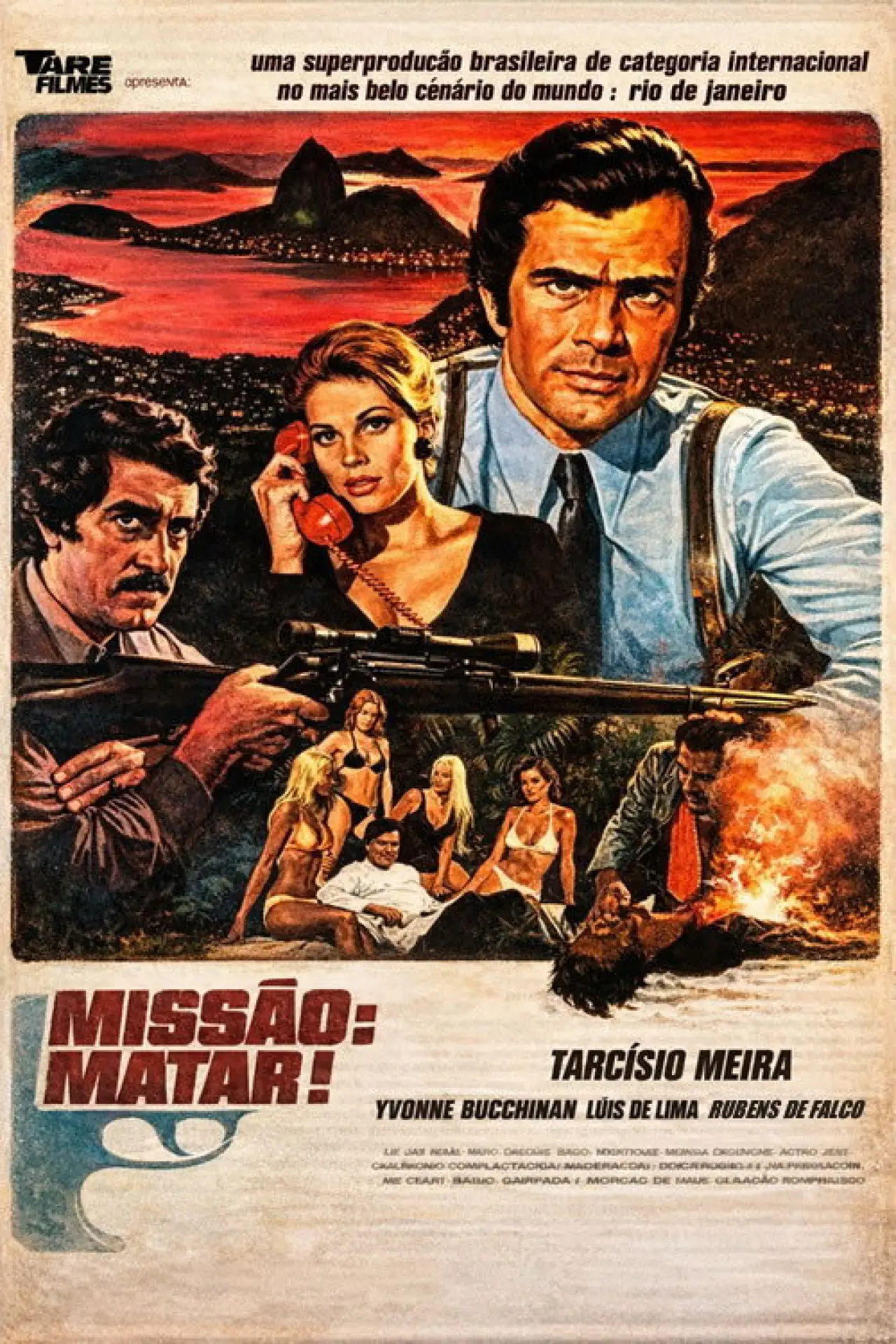 Plakat filmowy "Missão: Matar!"