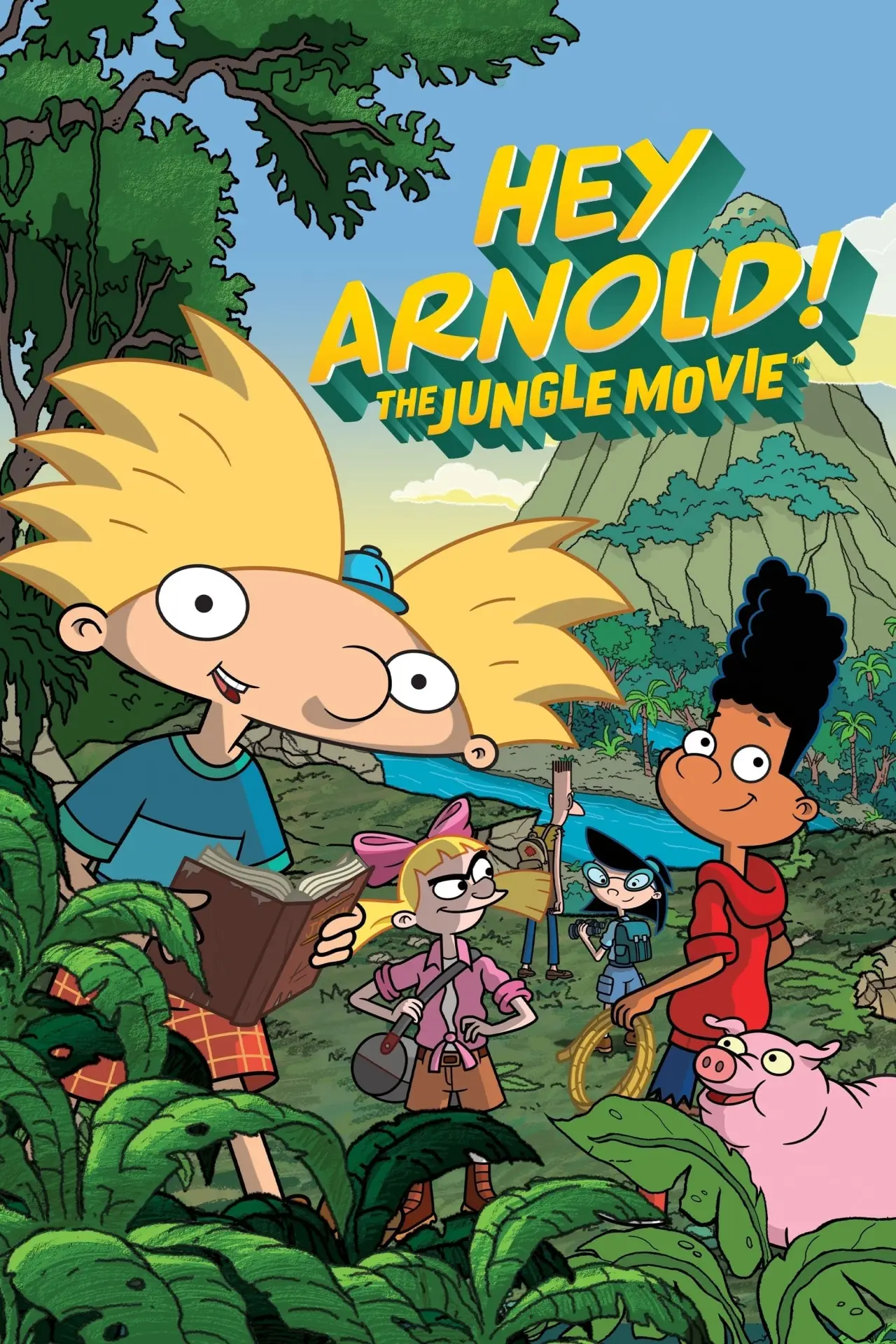 Plakat filmowy "Hej Arnold! W dżungli"