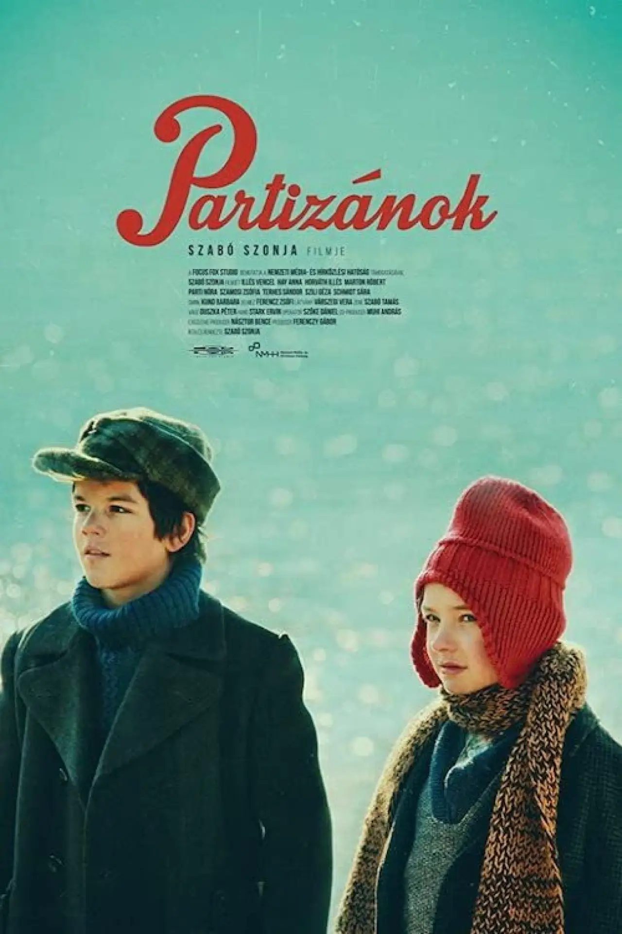 Plakat filmowy "Partizánok"