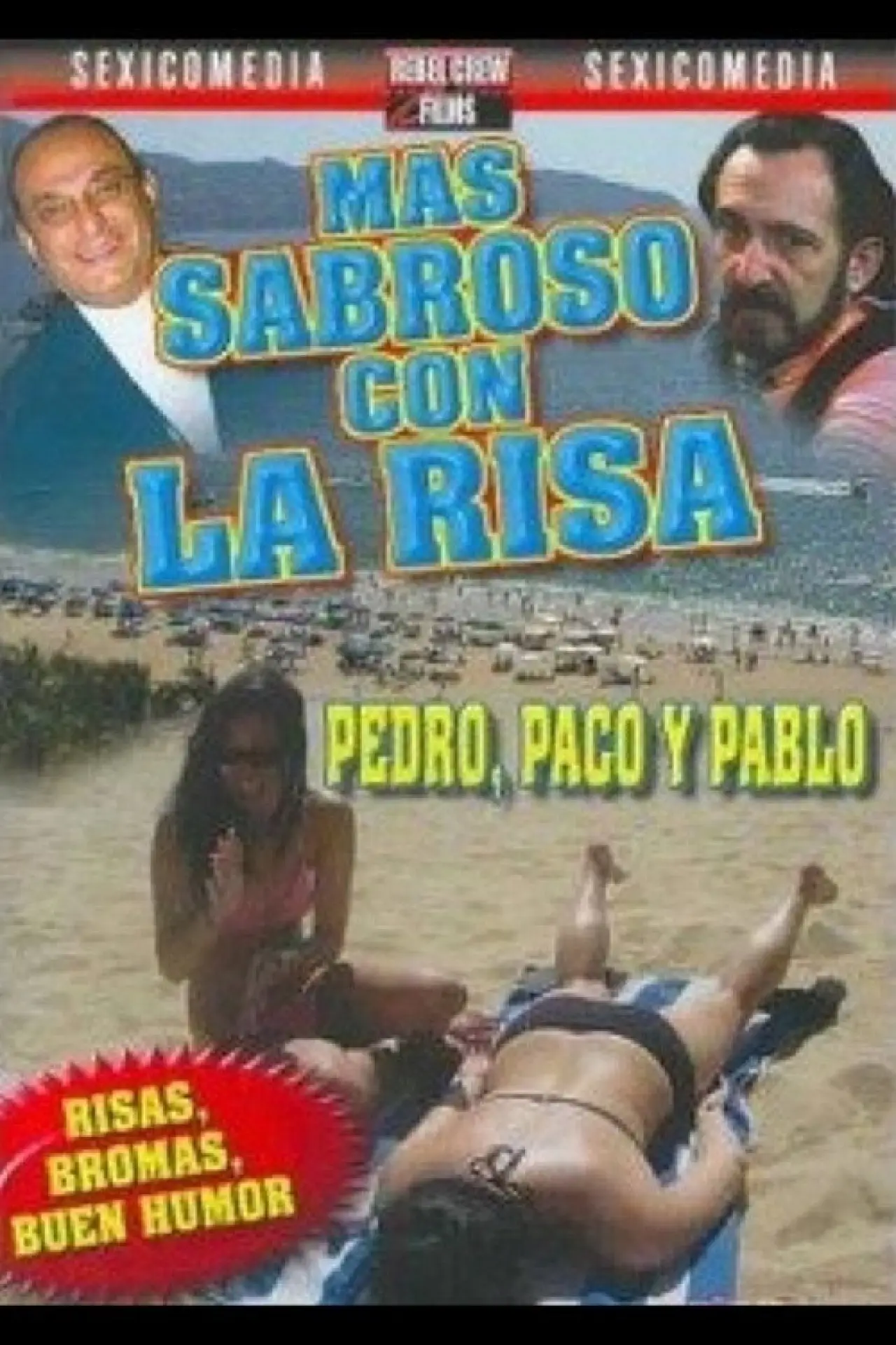 Plakat filmowy "Más sabroso con la risa"