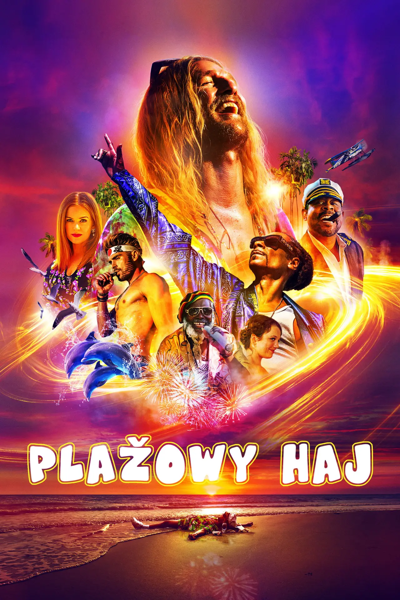 Plakat filmowy "Plażowy haj"
