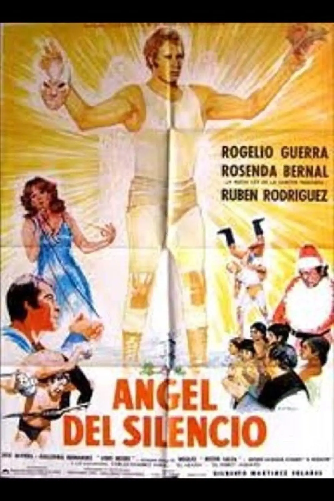 Plakat filmowy "Ángel del silencio"