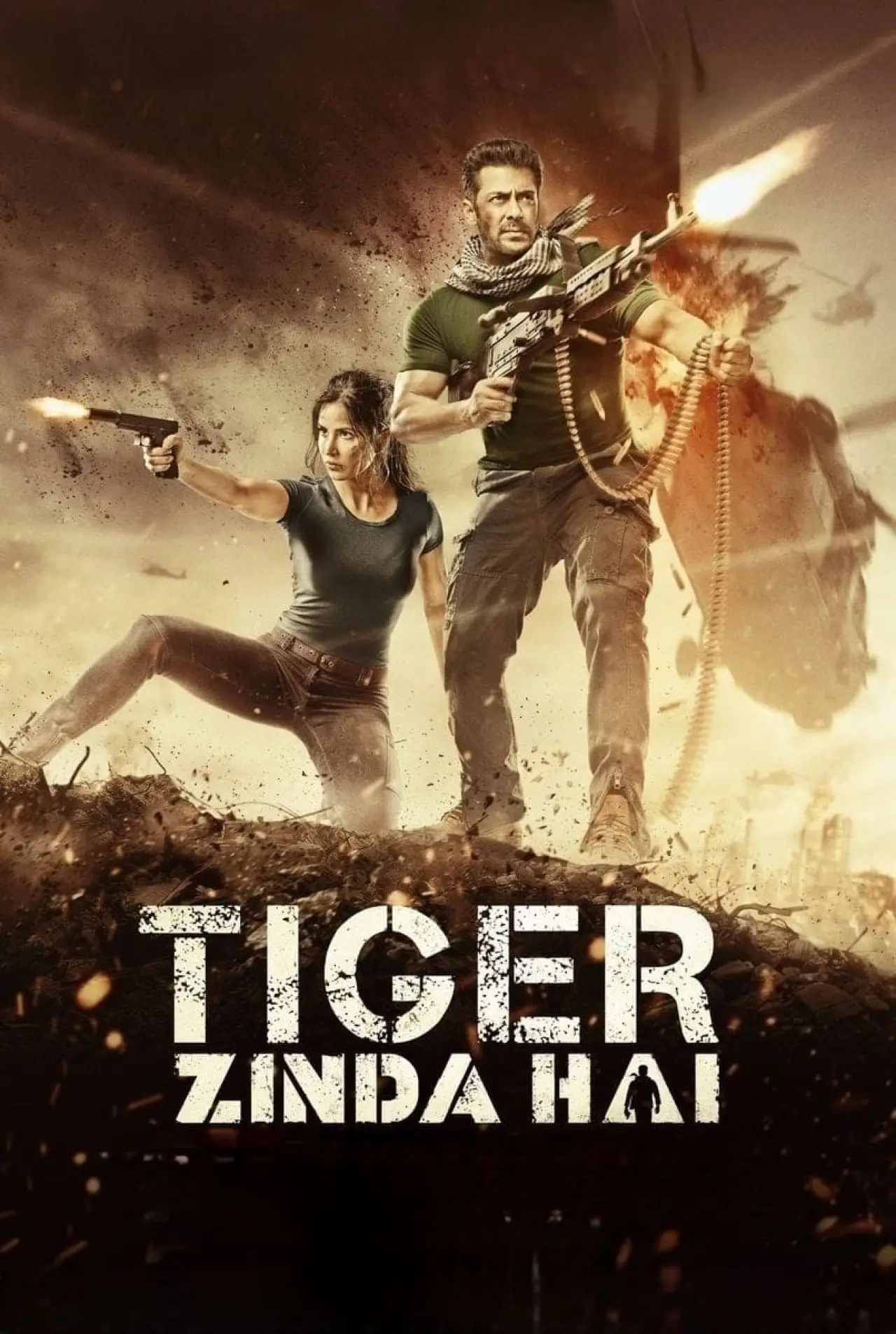 Plakat filmowy "Tiger powraca"