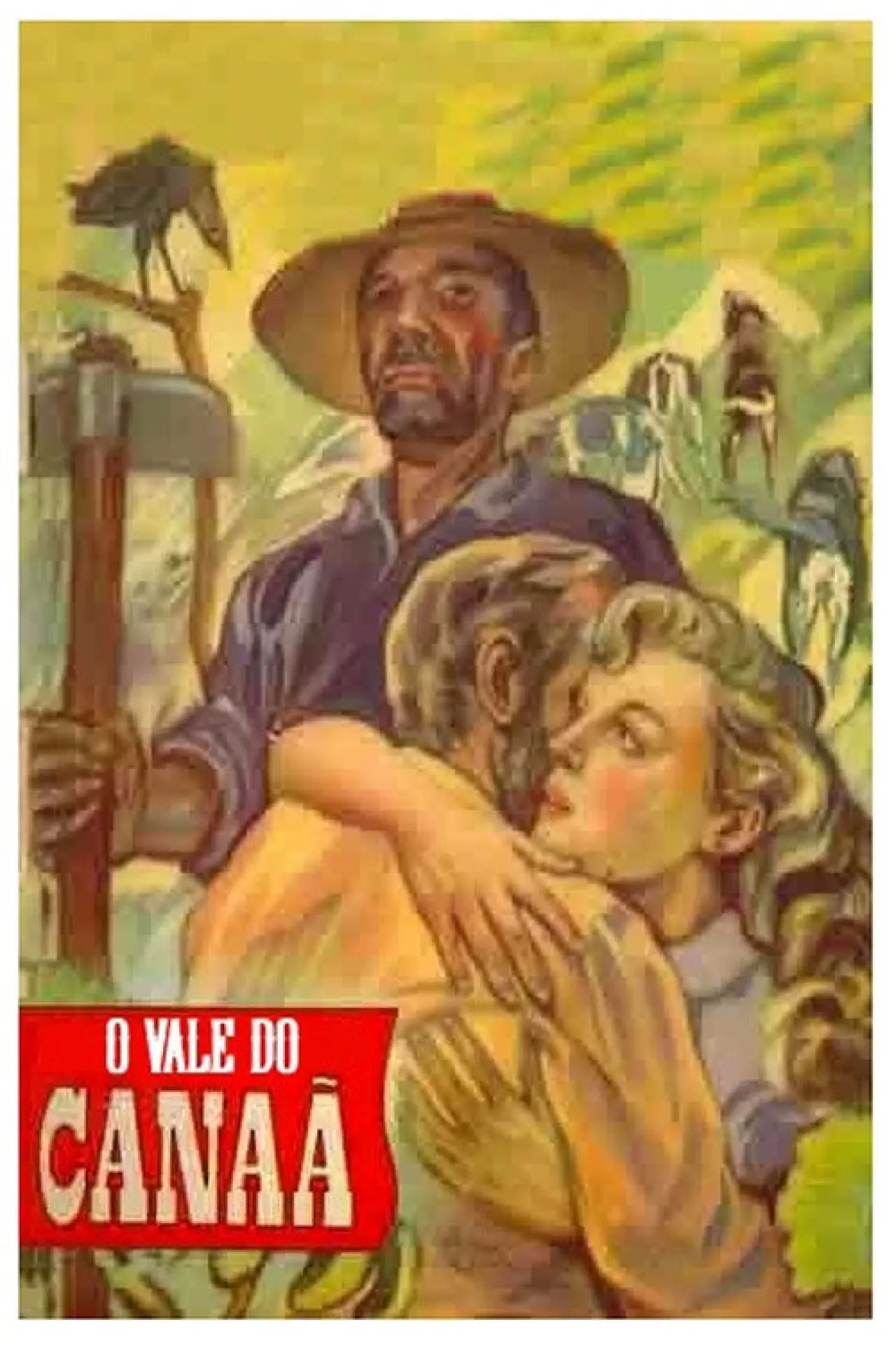 Plakat filmowy "O Vale do Canaã"