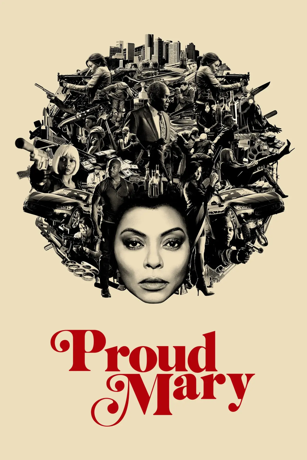 Plakat filmowy "Proud Mary"