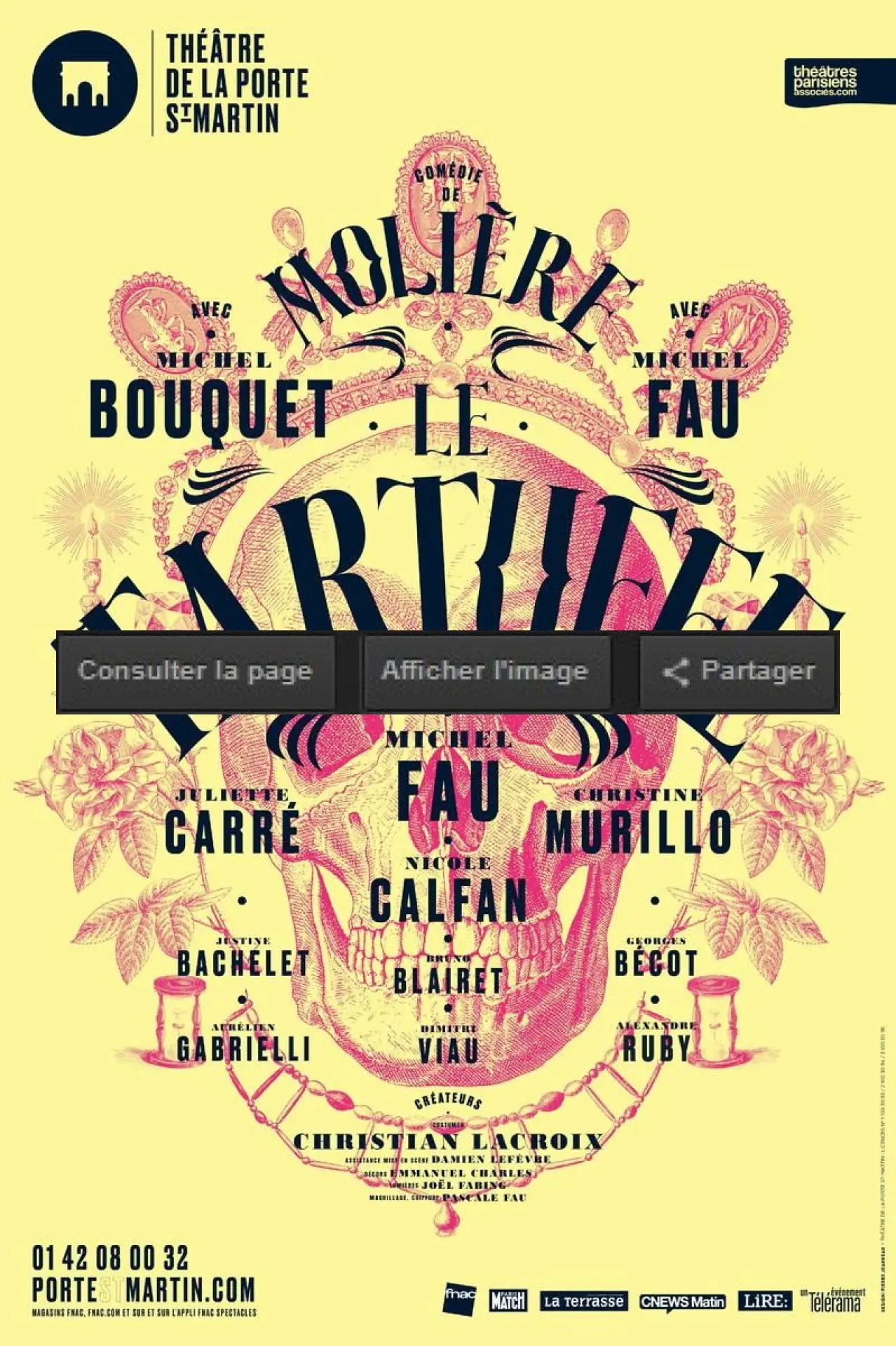 Plakat filmowy "Le Tartuffe"