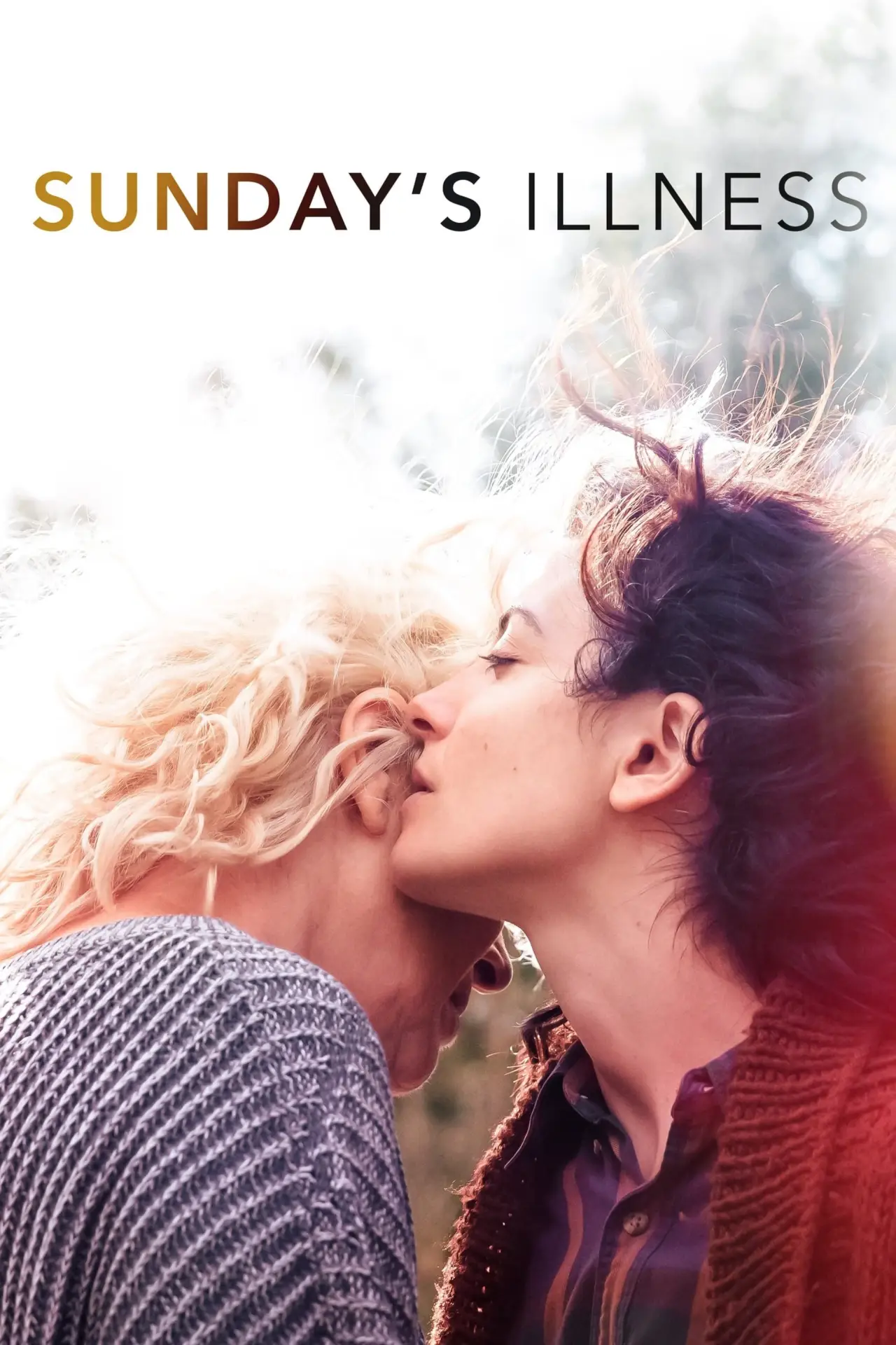 Plakat filmowy "Niedzielna choroba"
