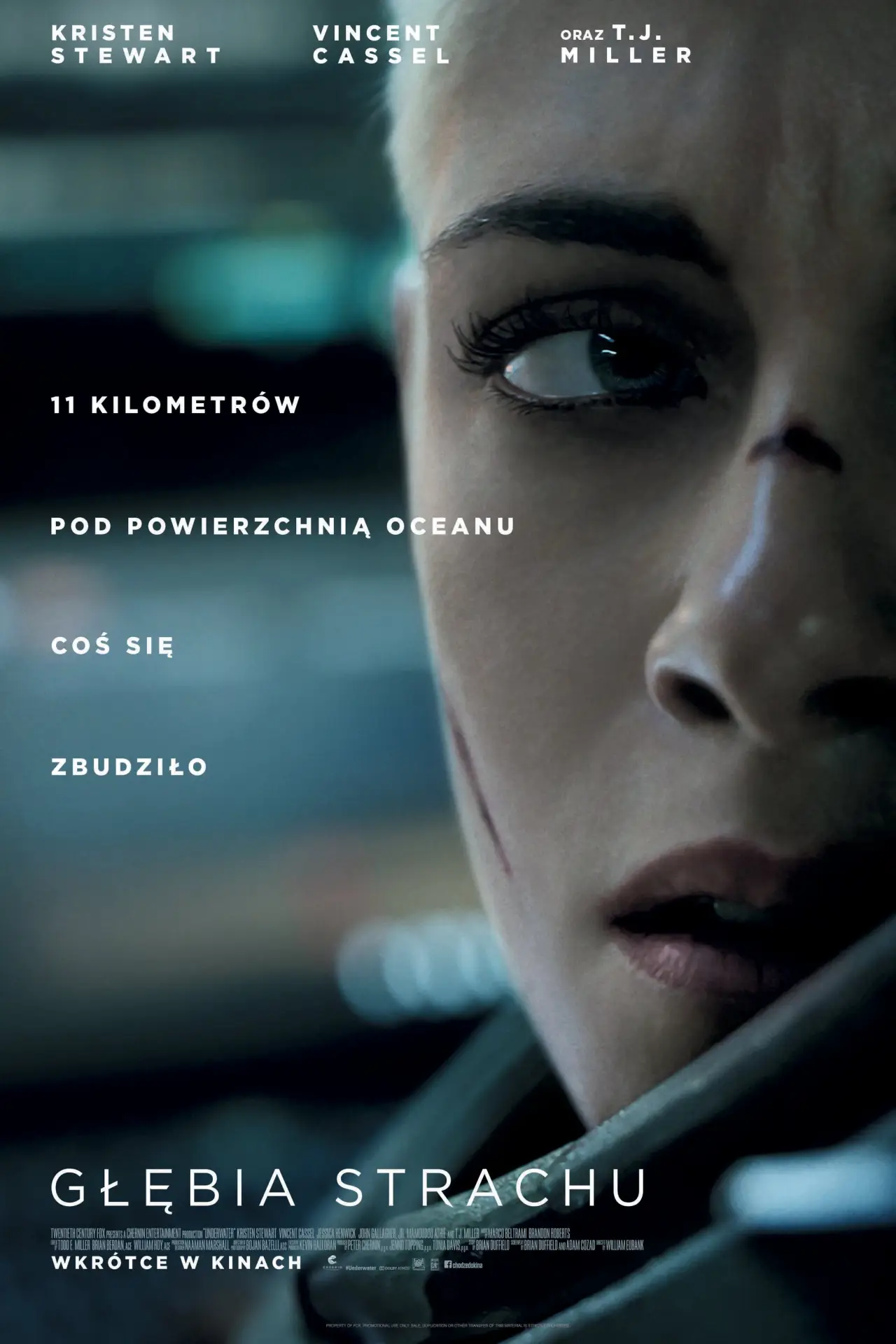Plakat filmowy "Głębia strachu"
