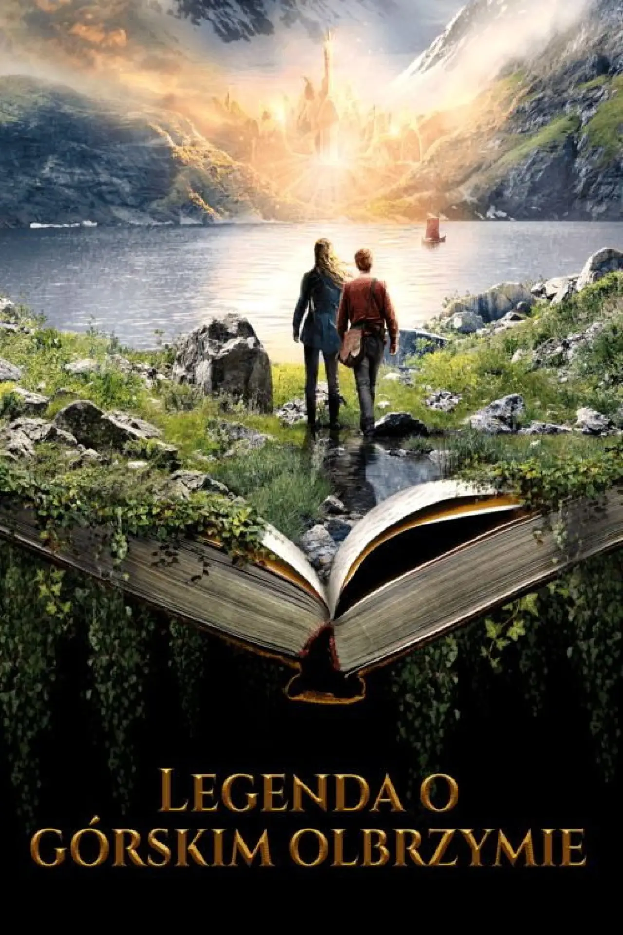 Plakat filmowy "Legenda o górskim olbrzymie"