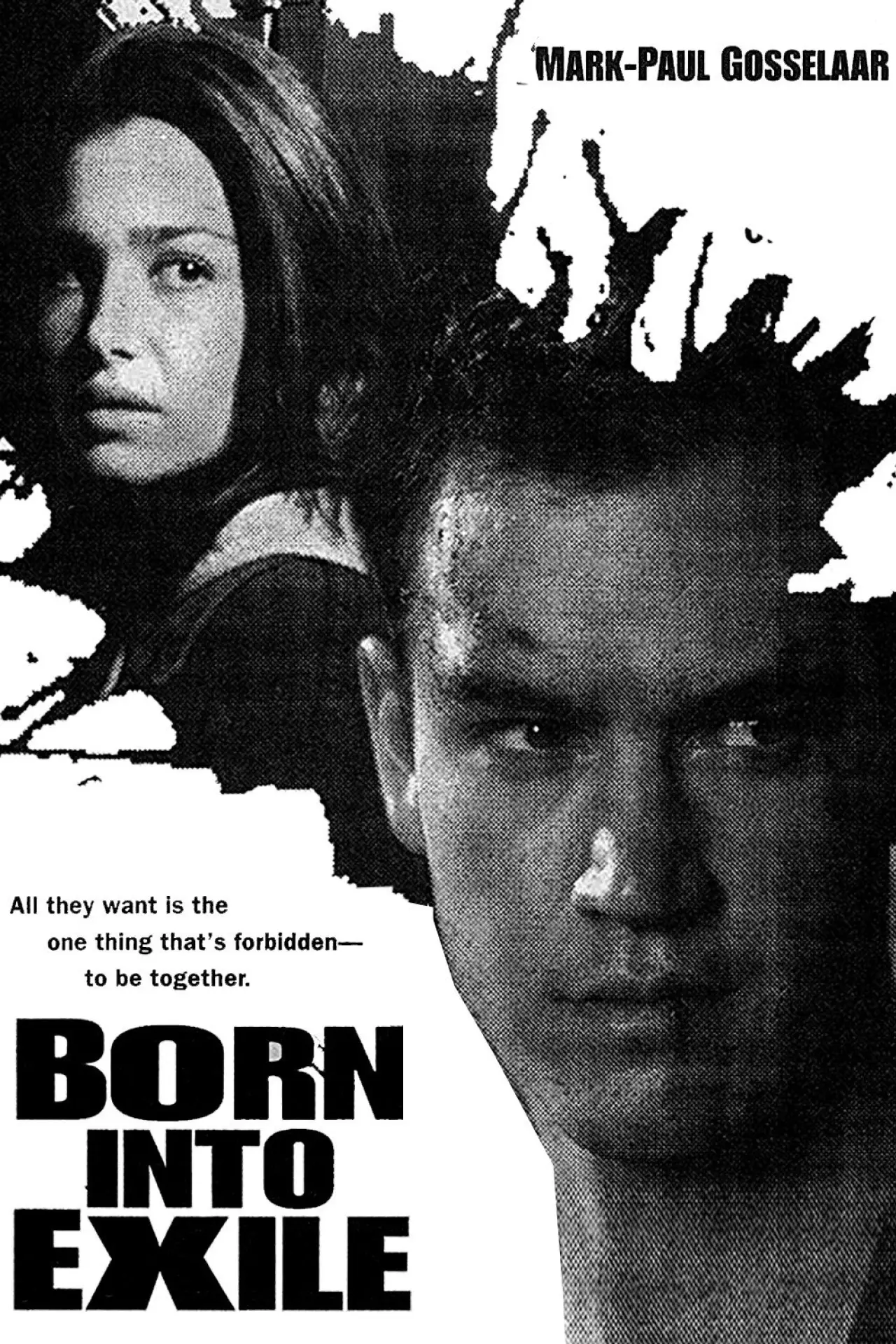 Plakat filmowy "Wygnańcy miłości"