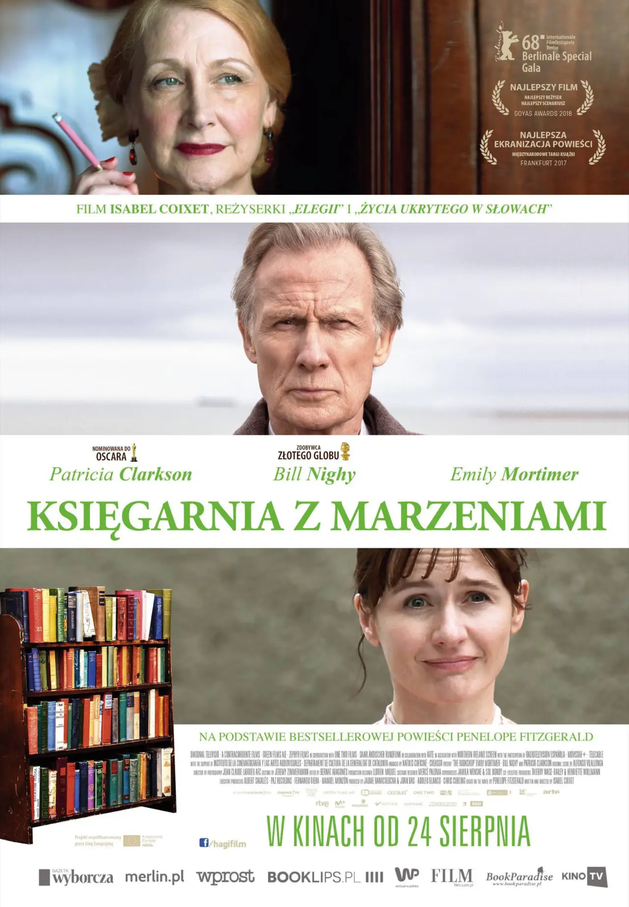 Plakat filmowy "Księgarnia z marzeniami"