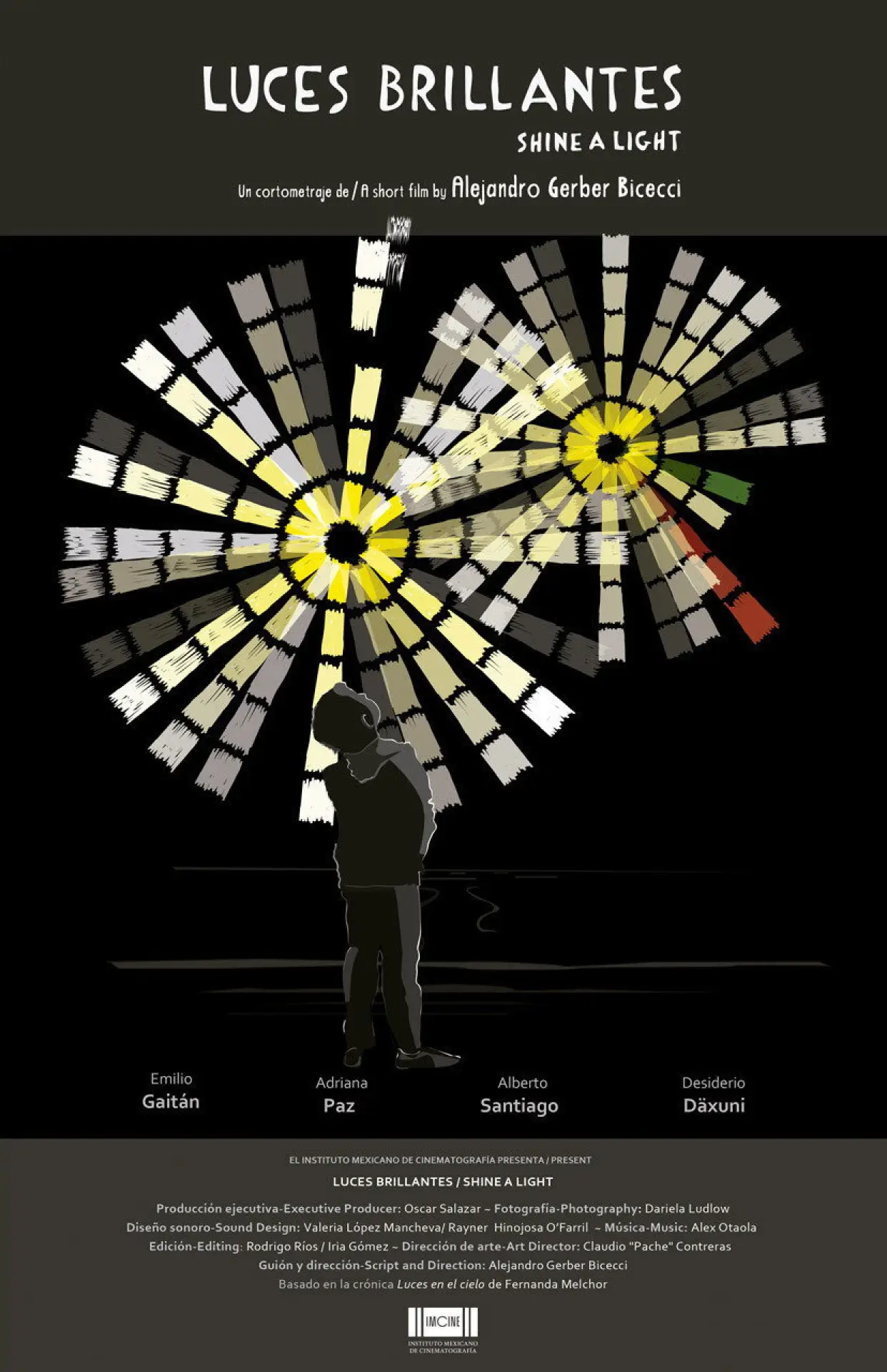Plakat filmowy "Luces Brillantes"