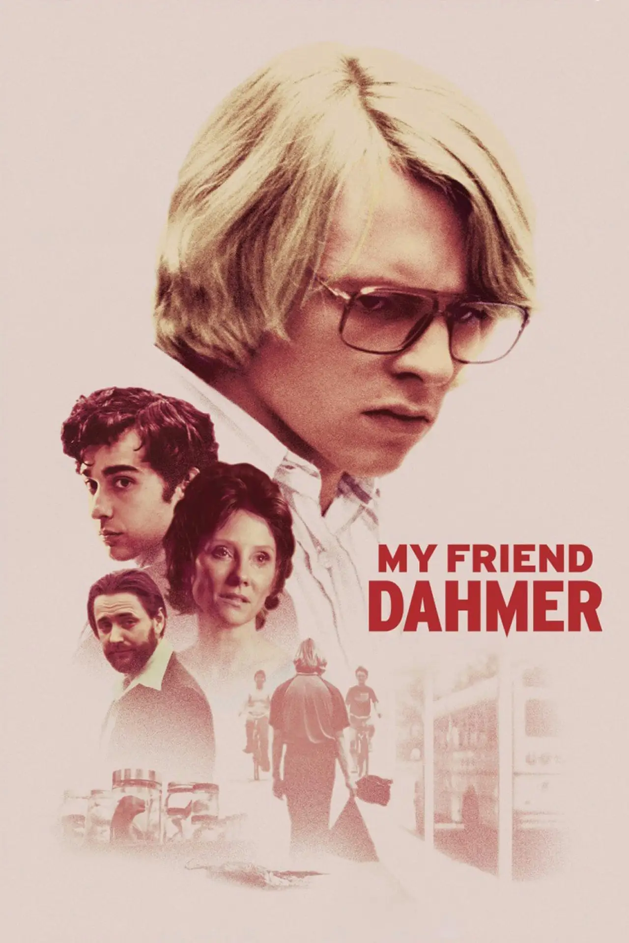 Plakat filmowy "Mój przyjaciel Dahmer"
