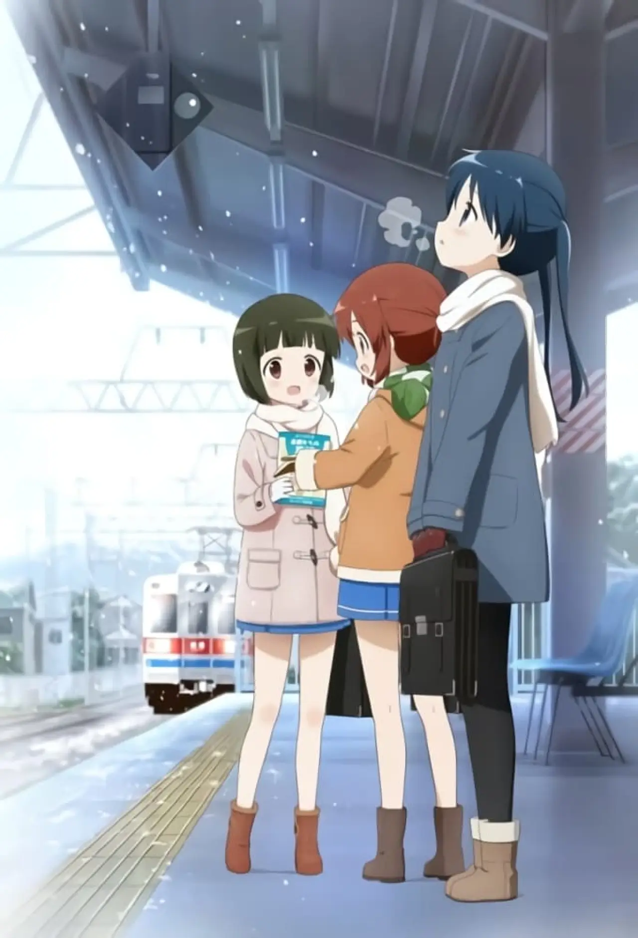 Plakat filmowy "きんいろモザイク Pretty Days"