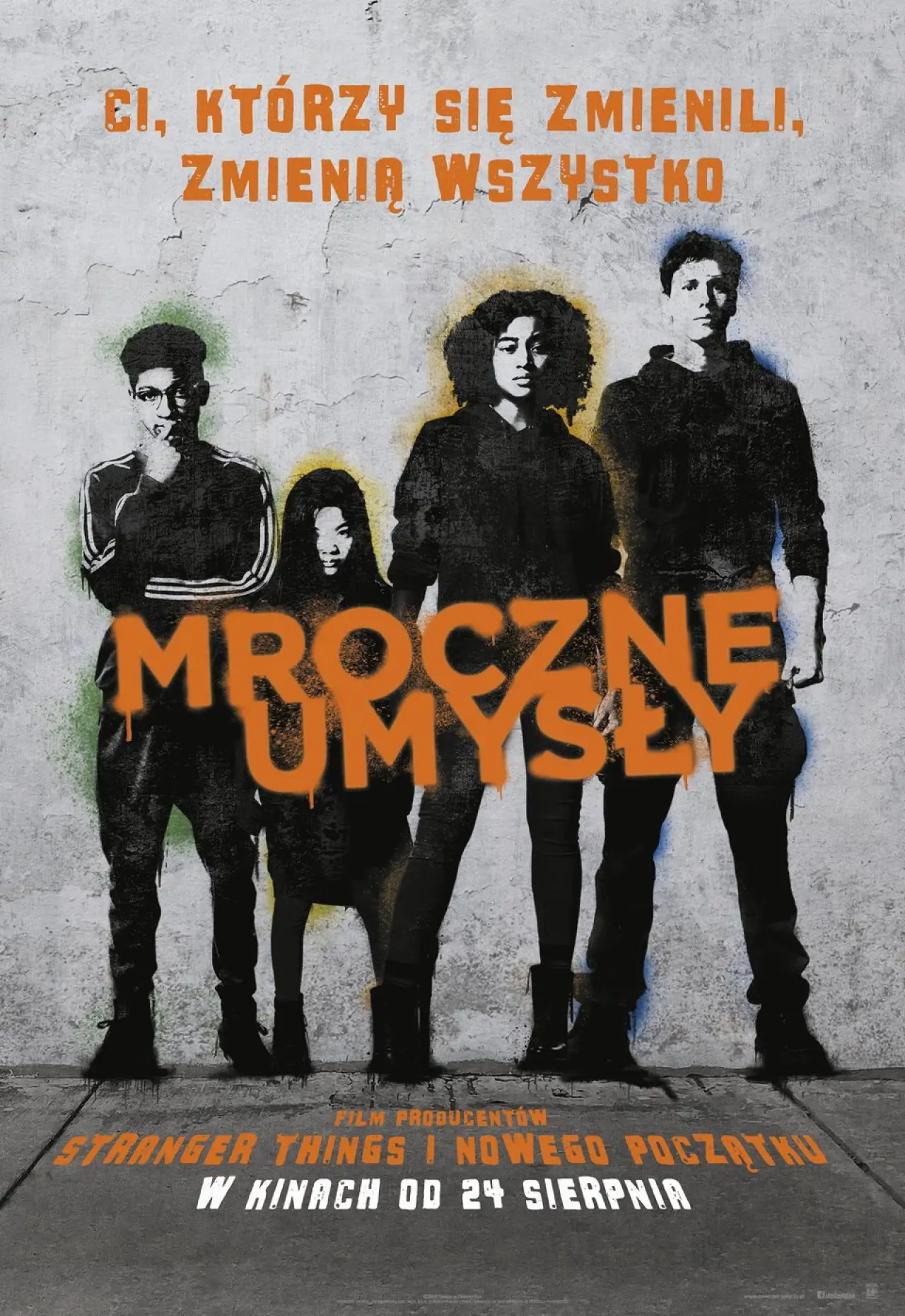 Plakat filmowy "Mroczne Umysły"