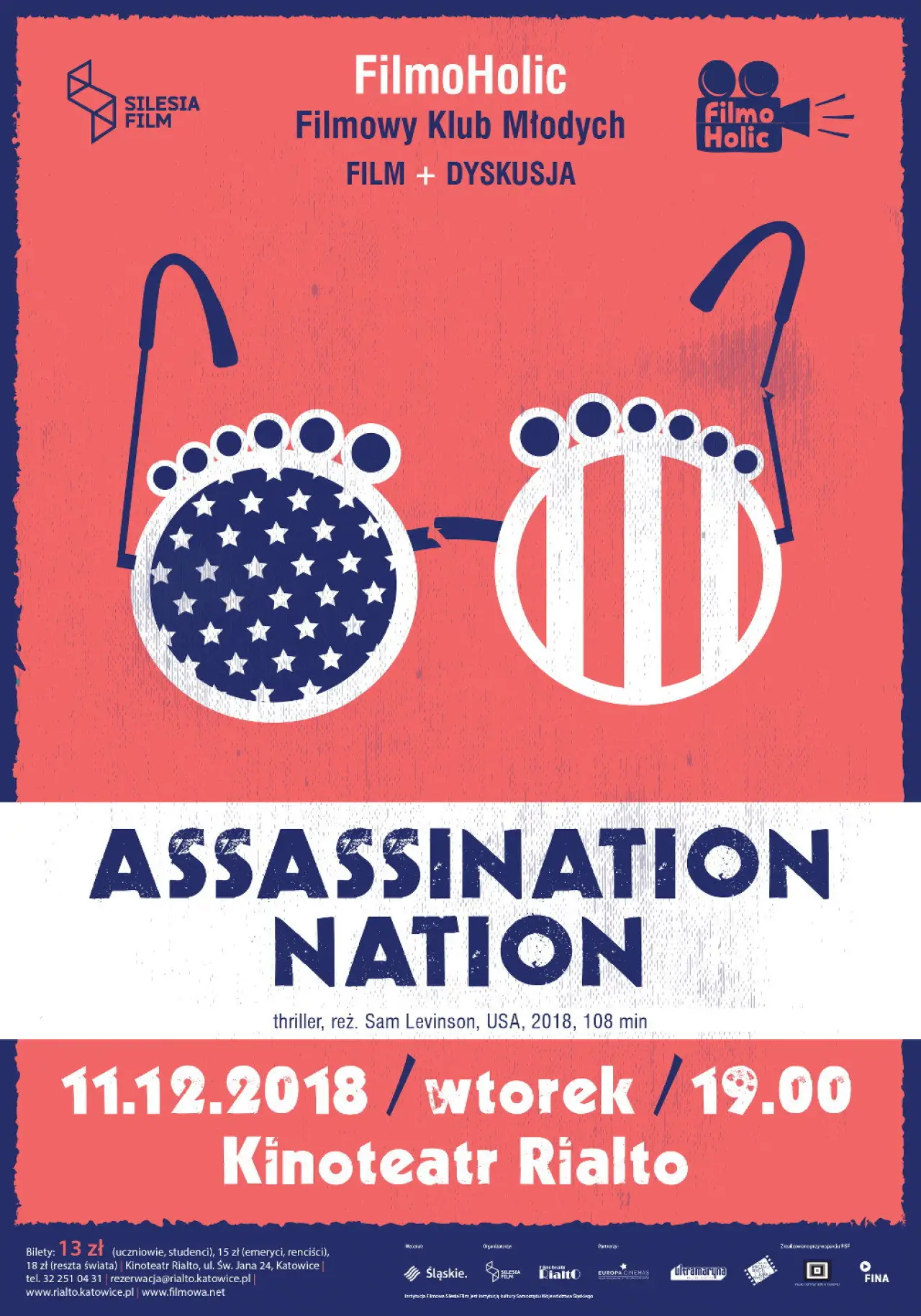 Plakat filmowy "Assassination Nation"