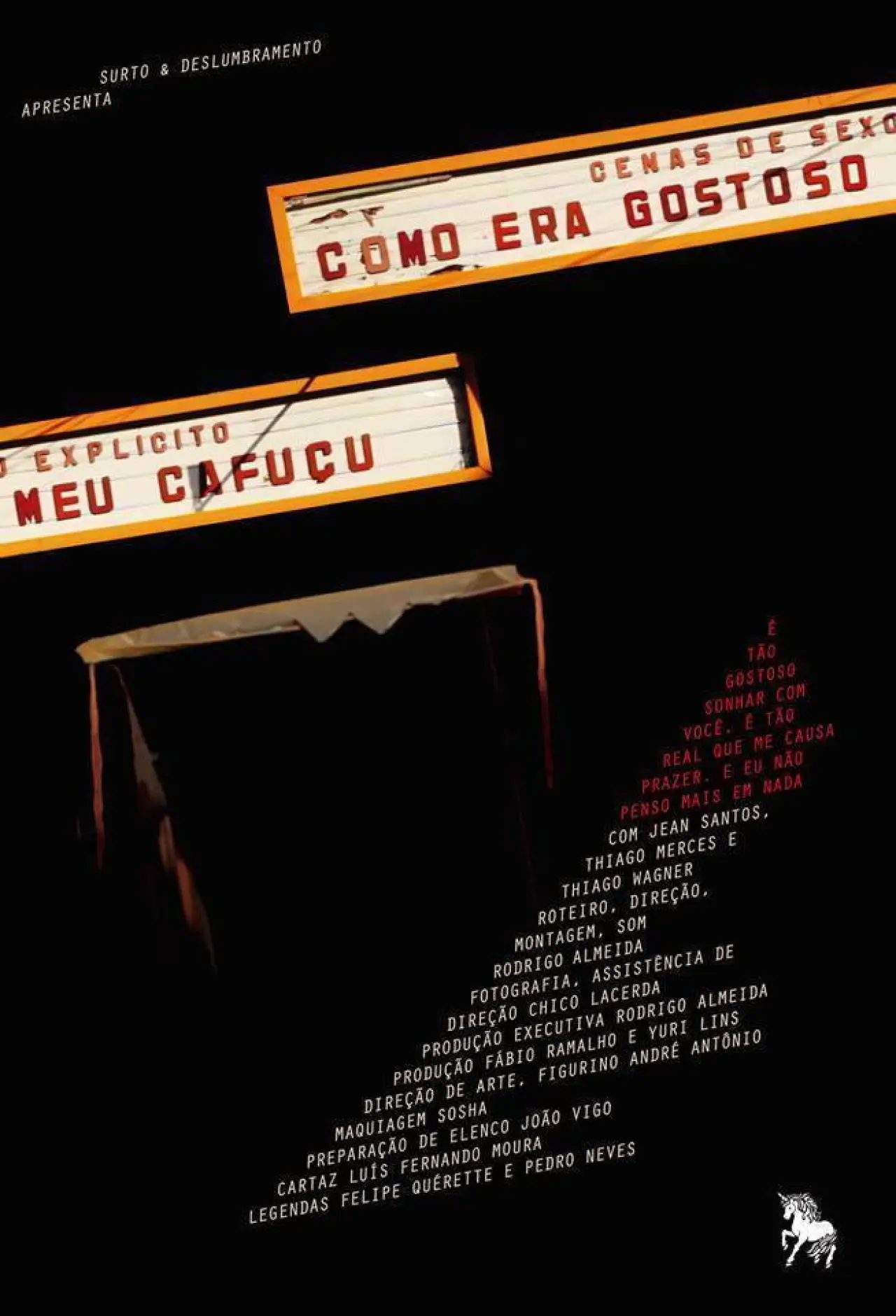 Plakat filmowy "Como Era Gostoso Meu Cafuçu"