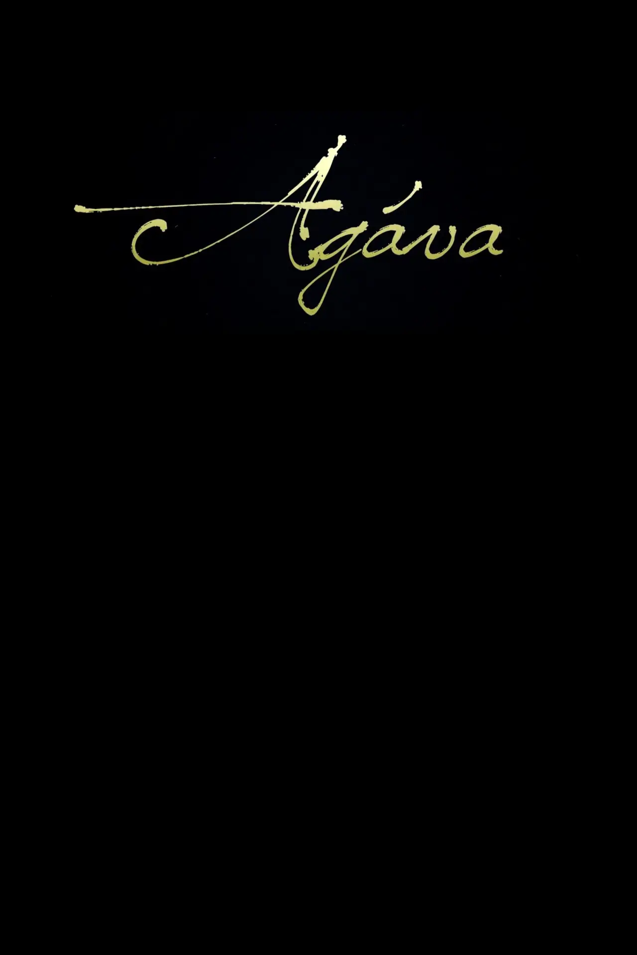 Plakat filmowy "Agáva"
