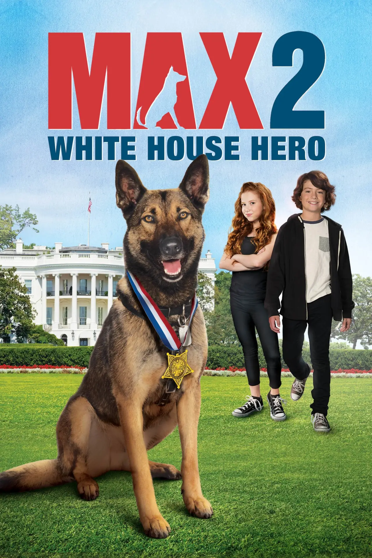 Plakat filmowy "Max 2. Bohater Białego Domu"