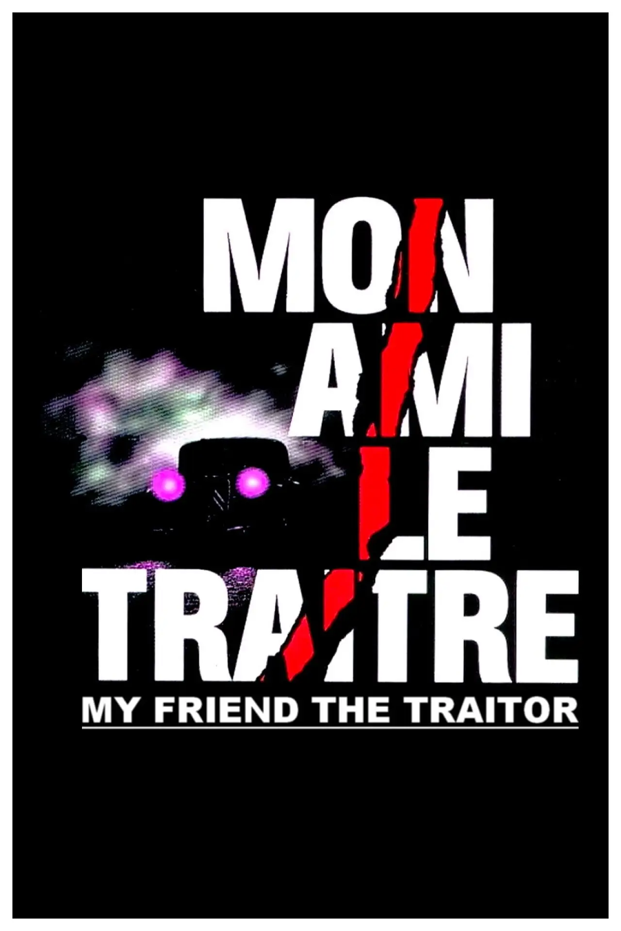 Plakat filmowy "Mon ami le traître"