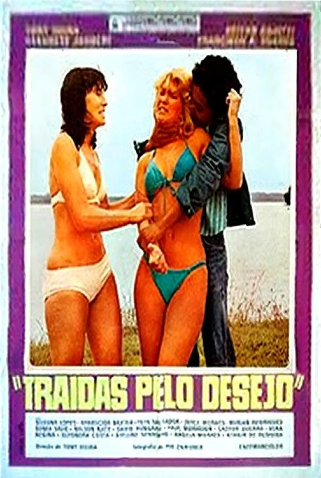 Plakat filmowy "Traídas Pelo Desejo"