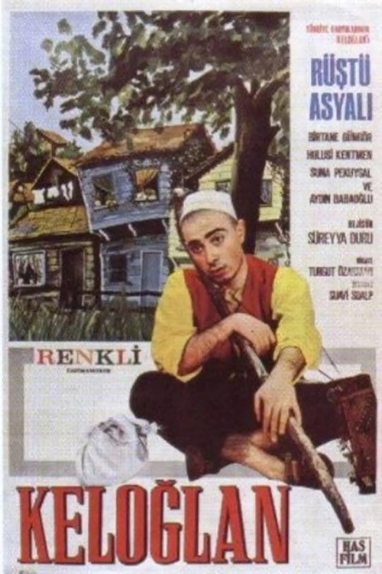 Plakat filmowy "Keloğlan"