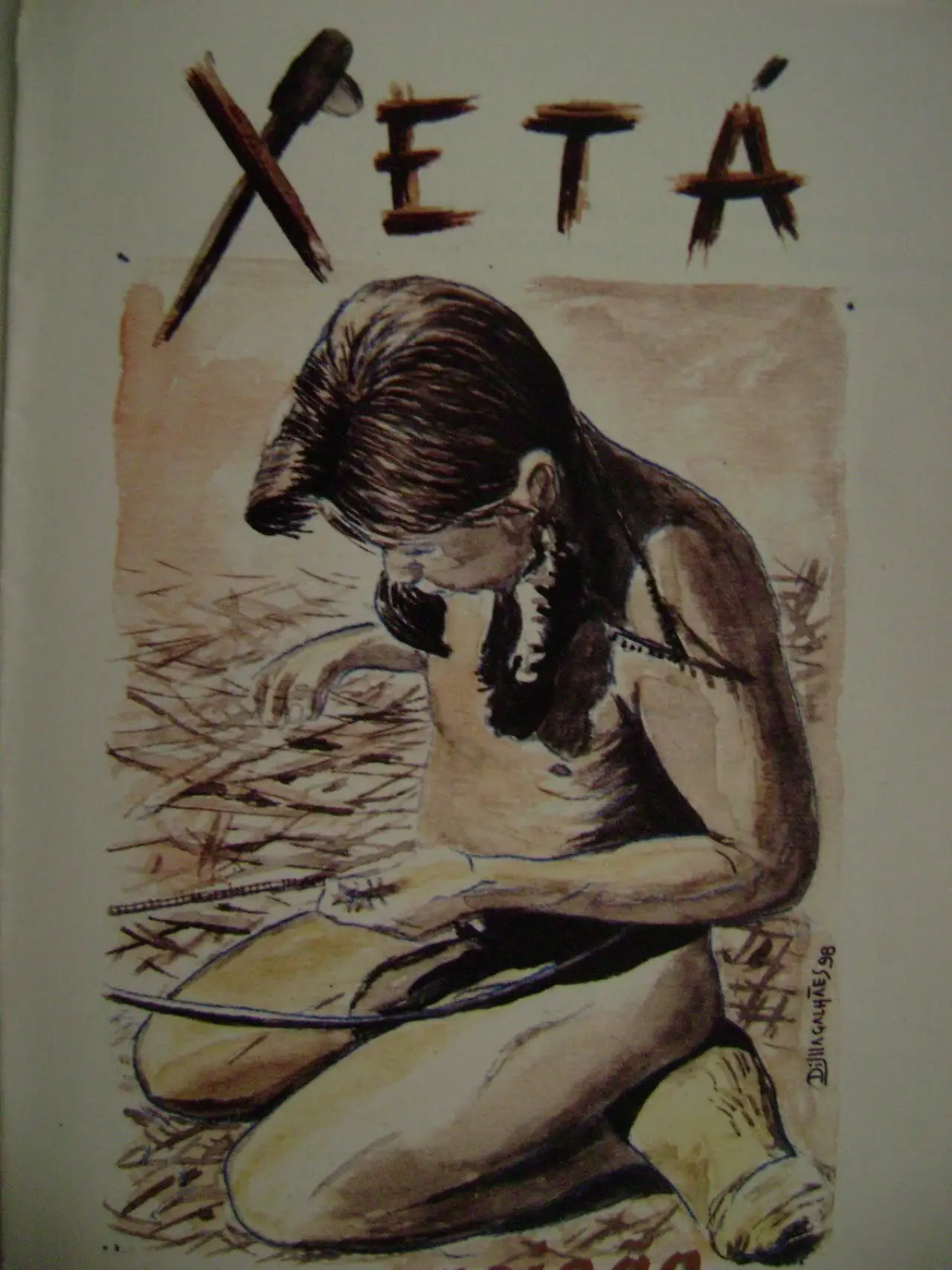 Plakat filmowy "Xetá"