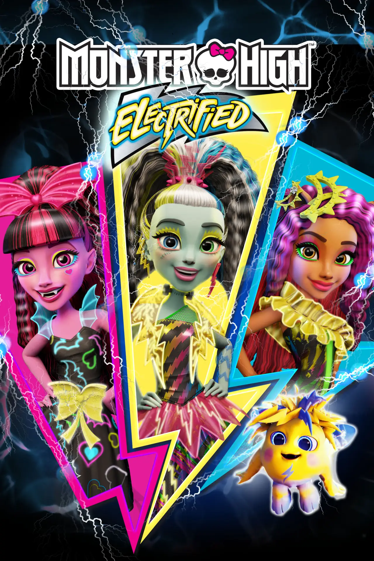 Plakat filmowy "Monster High: Zelektryzowani"