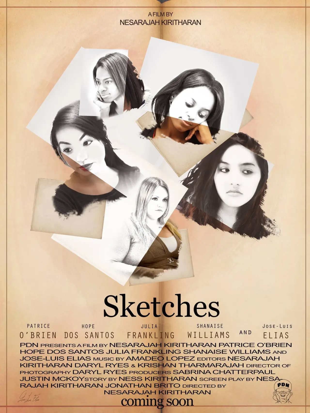 Plakat filmowy "Sketches"