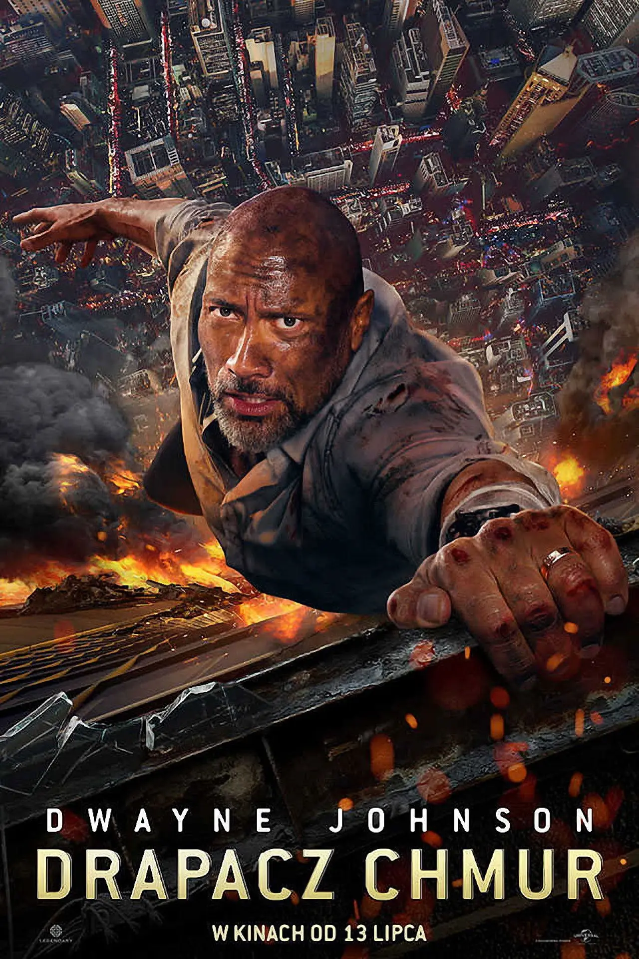 Plakat filmowy "Drapacz Chmur"